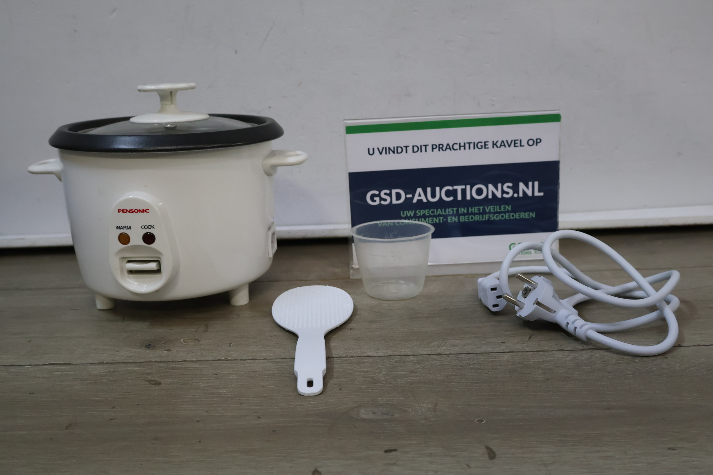 Pensonic elektrische rijstkoker – foto 2 – kavel bij GSD Auctions, Zoeterwoude