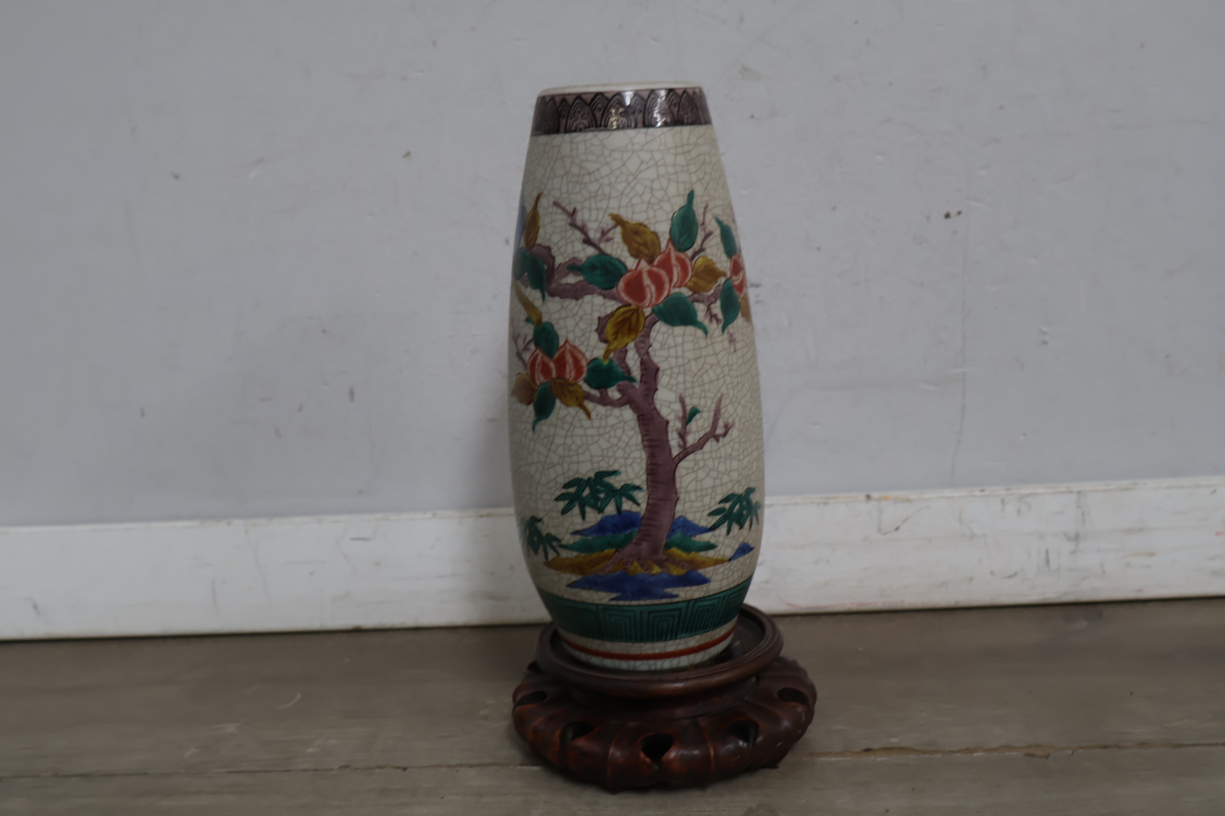 Antieke Japanse Satsuma vaas – foto 3 – kavel bij GSD Auctions, Zoeterwoude