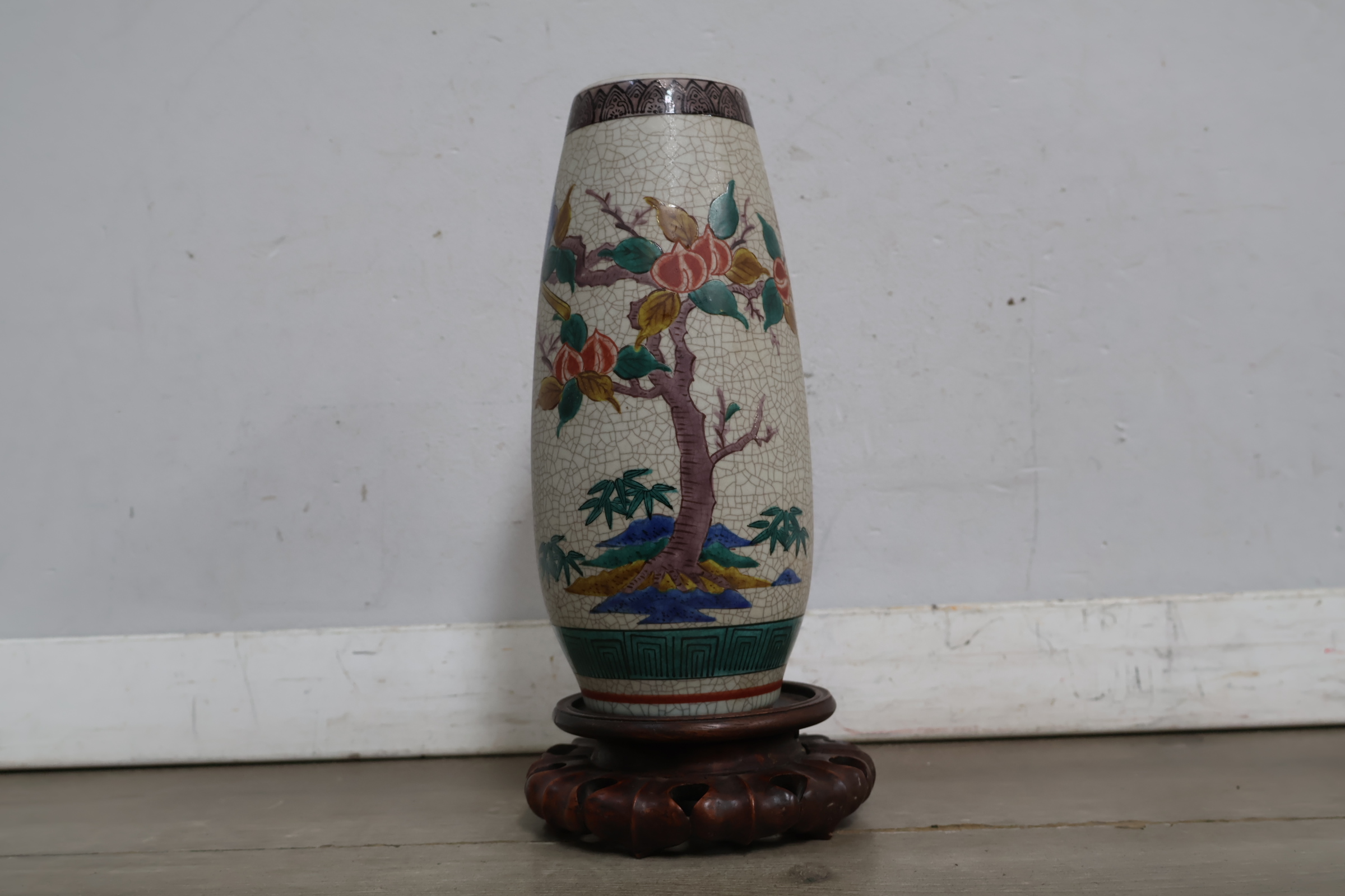 Antieke Japanse Satsuma vaas – foto 4 – kavel bij GSD Auctions, Zoeterwoude