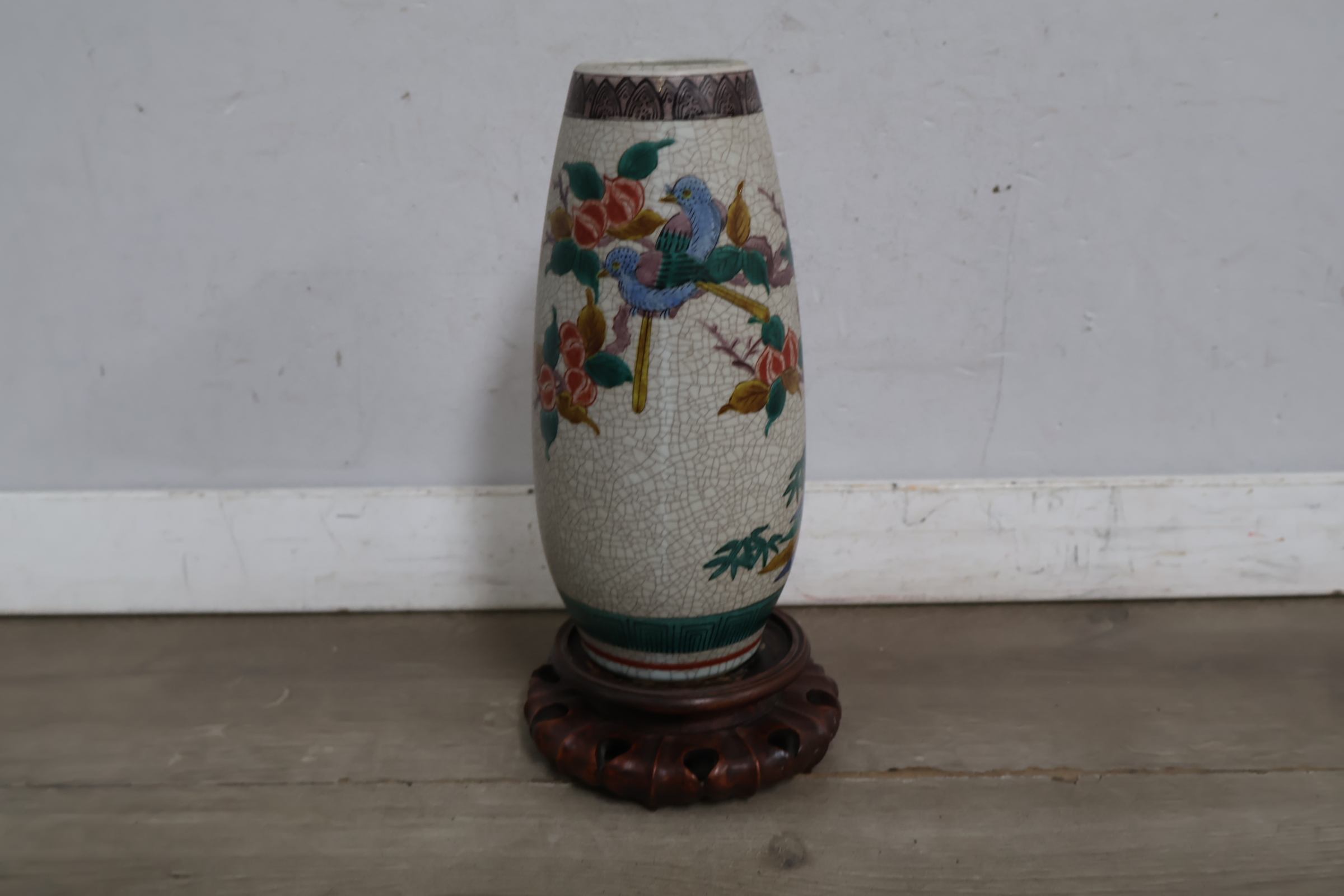 Antieke Japanse Satsuma vaas – foto 7 – kavel bij GSD Auctions, Zoeterwoude
