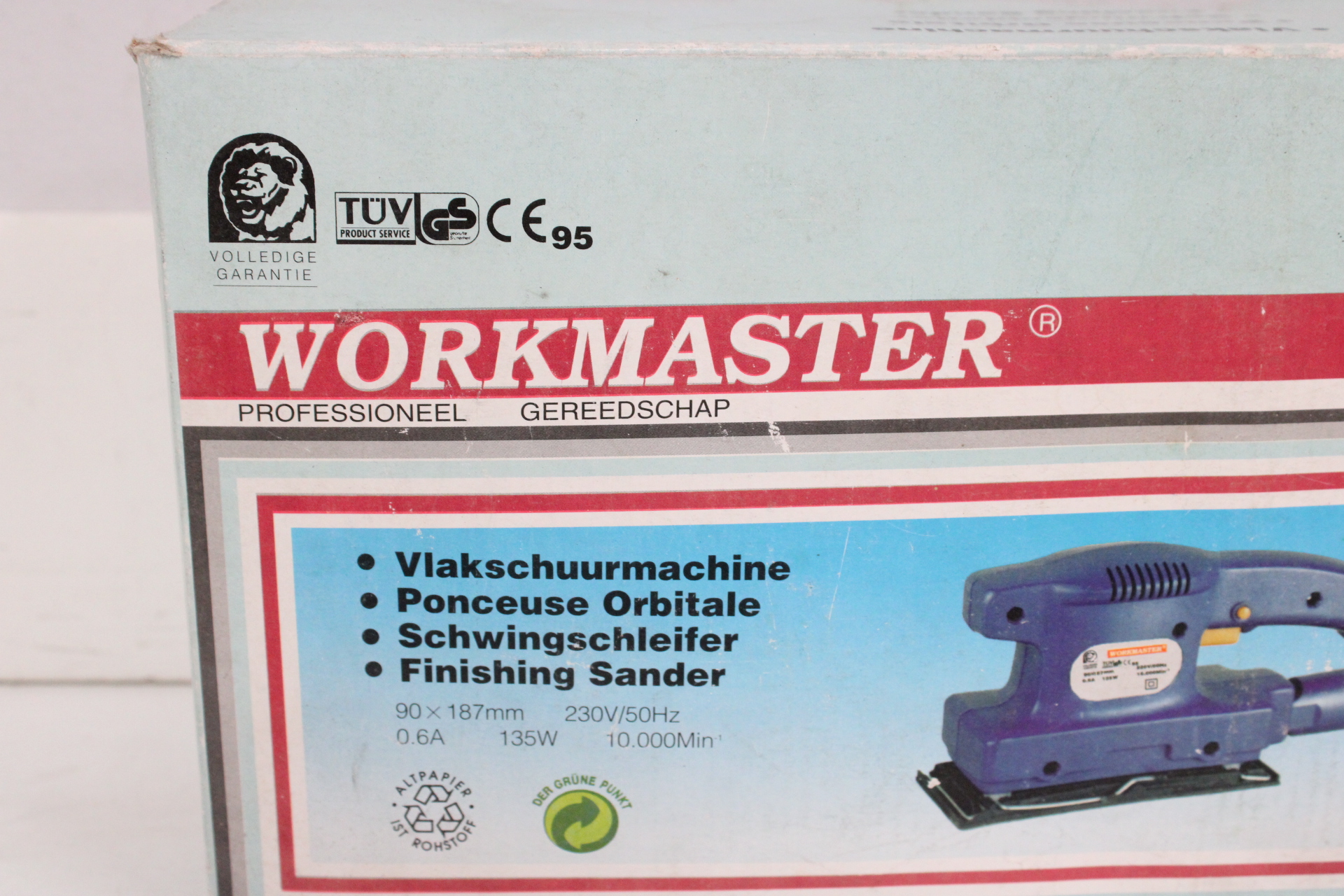 Workmaster vlakschuurmachine in doos' – foto 4 – kavel bij GSD Auctions, Zoeterwoude