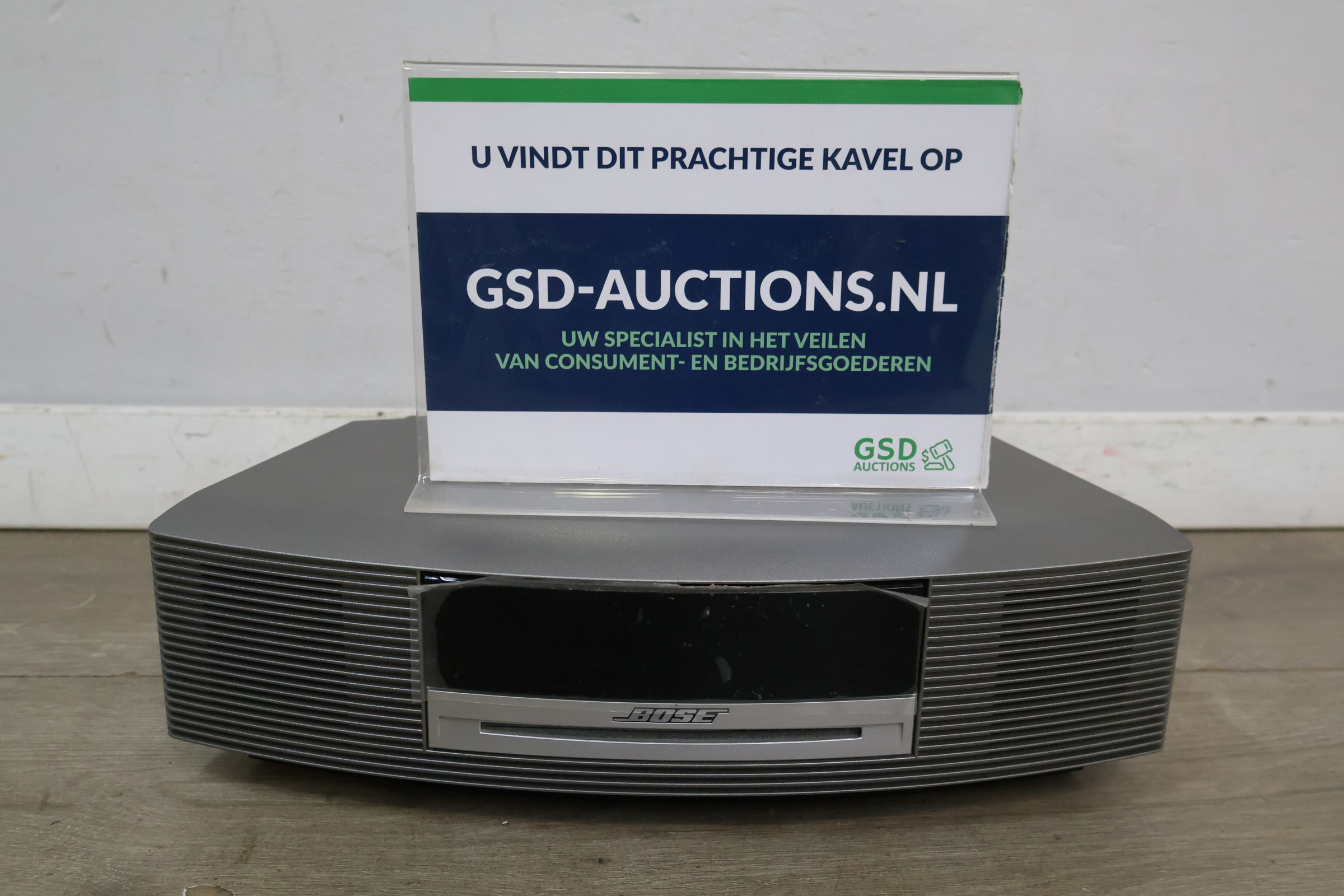 Bose Wave radiosysteem grijs – kavel bij GSD Auctions, Zoeterwoude