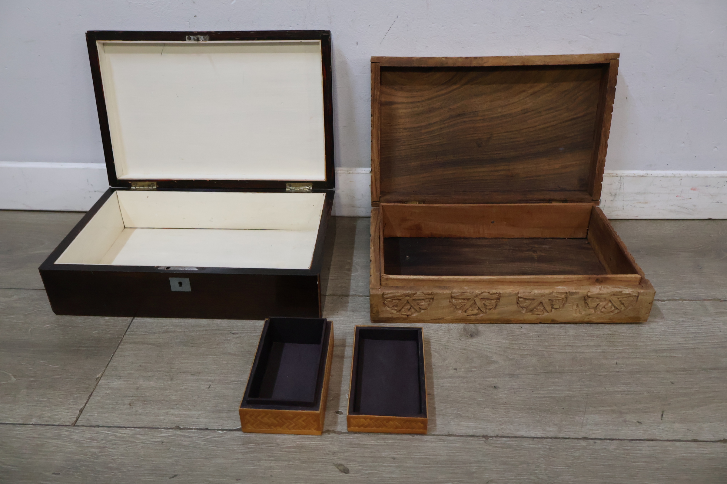 Diverse houten sieraden- en opbergdozen – foto 5 – kavel bij GSD Auctions, Zoeterwoude