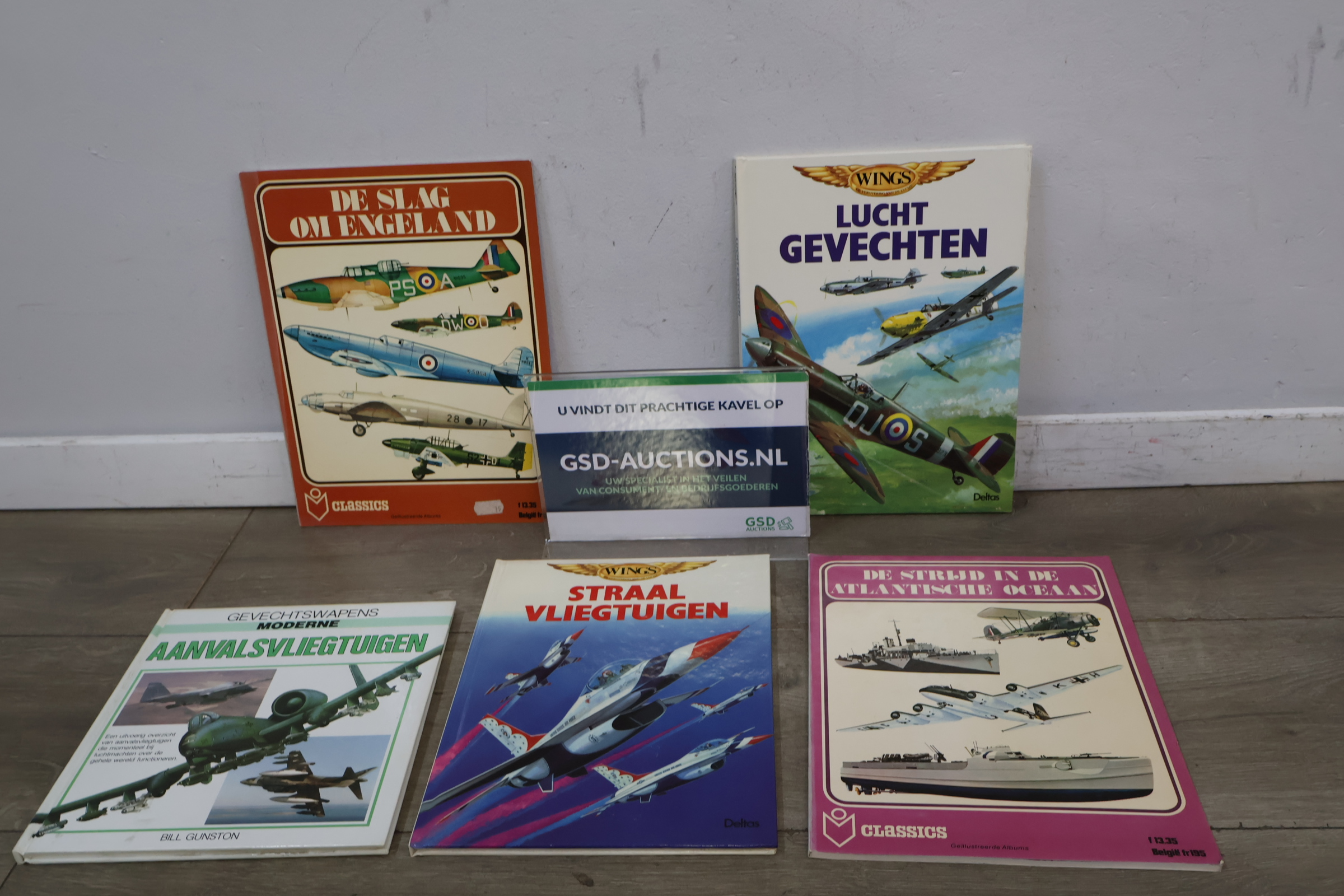 Boeken over oorlogsvliegtuigen en luchtgevechten – foto 2 – kavel bij GSD Auctions, Zoeterwoude