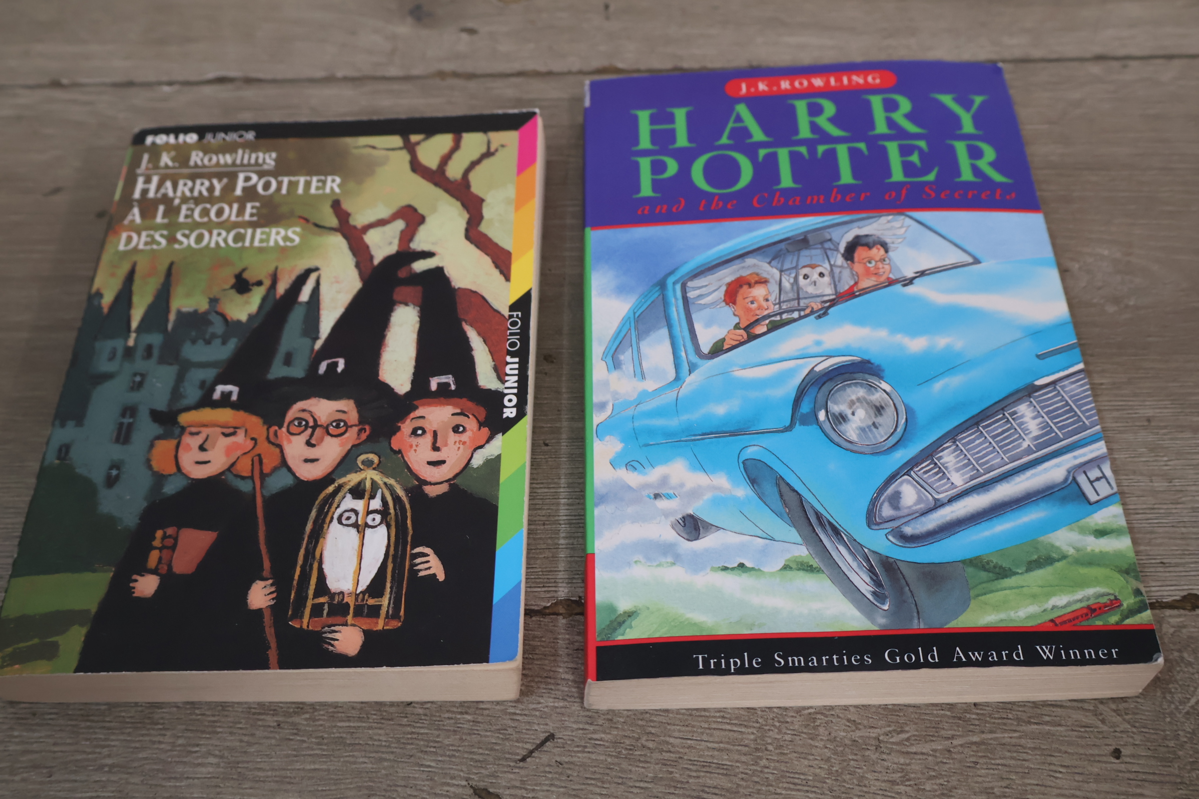 Harry Potter boeken in Frans en Engels – foto 3 – kavel bij GSD Auctions, Zoeterwoude