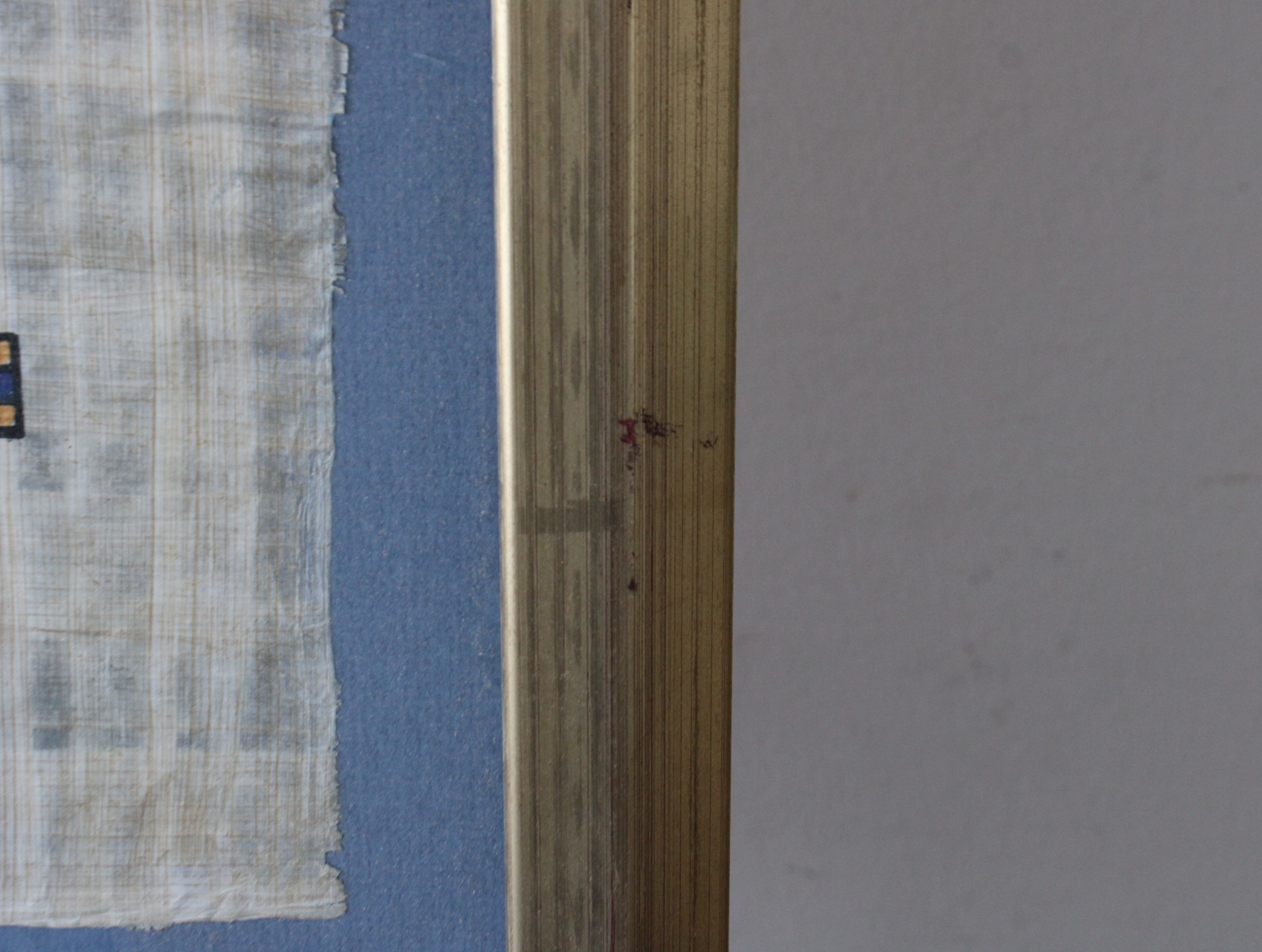 Ingelijste papyrus met Egyptische voorstelling – foto 6 – kavel bij GSD Auctions, Zoeterwoude