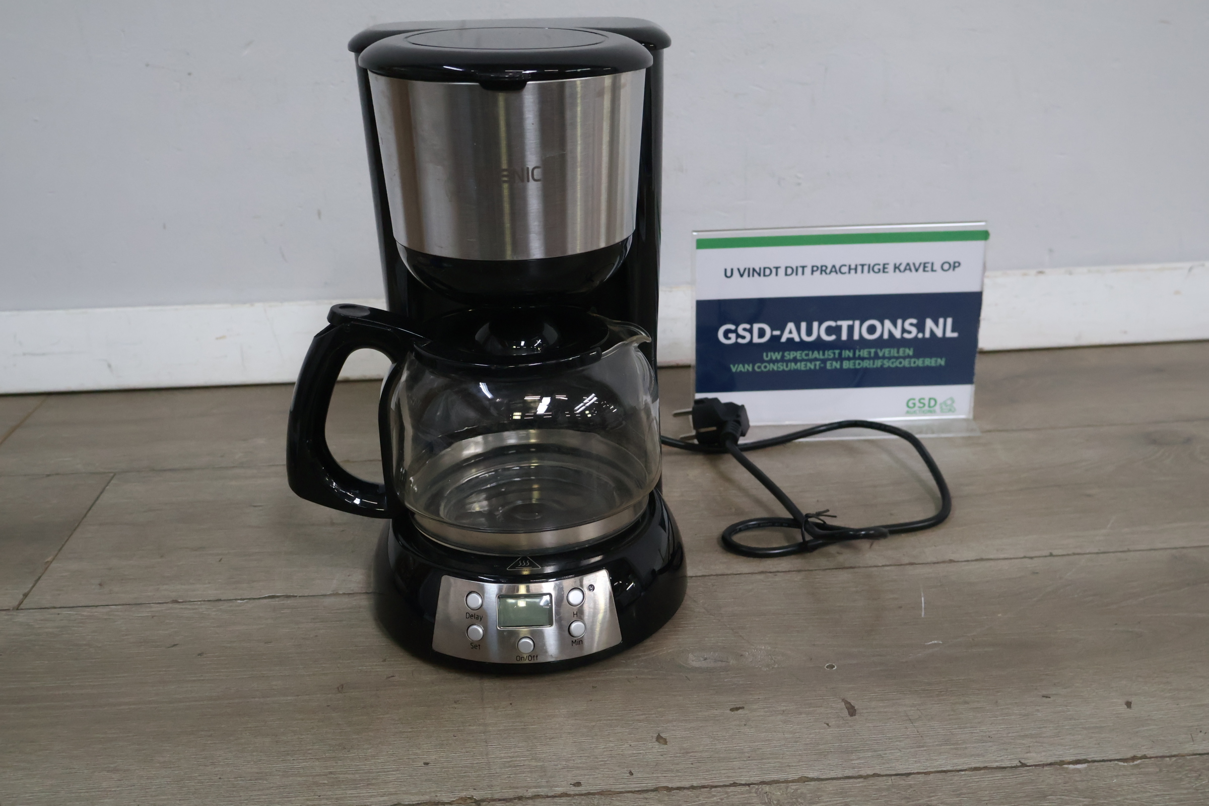 Bestron koffiezetapparaat met glazen kan – foto 2 – kavel bij GSD Auctions, Zoeterwoude