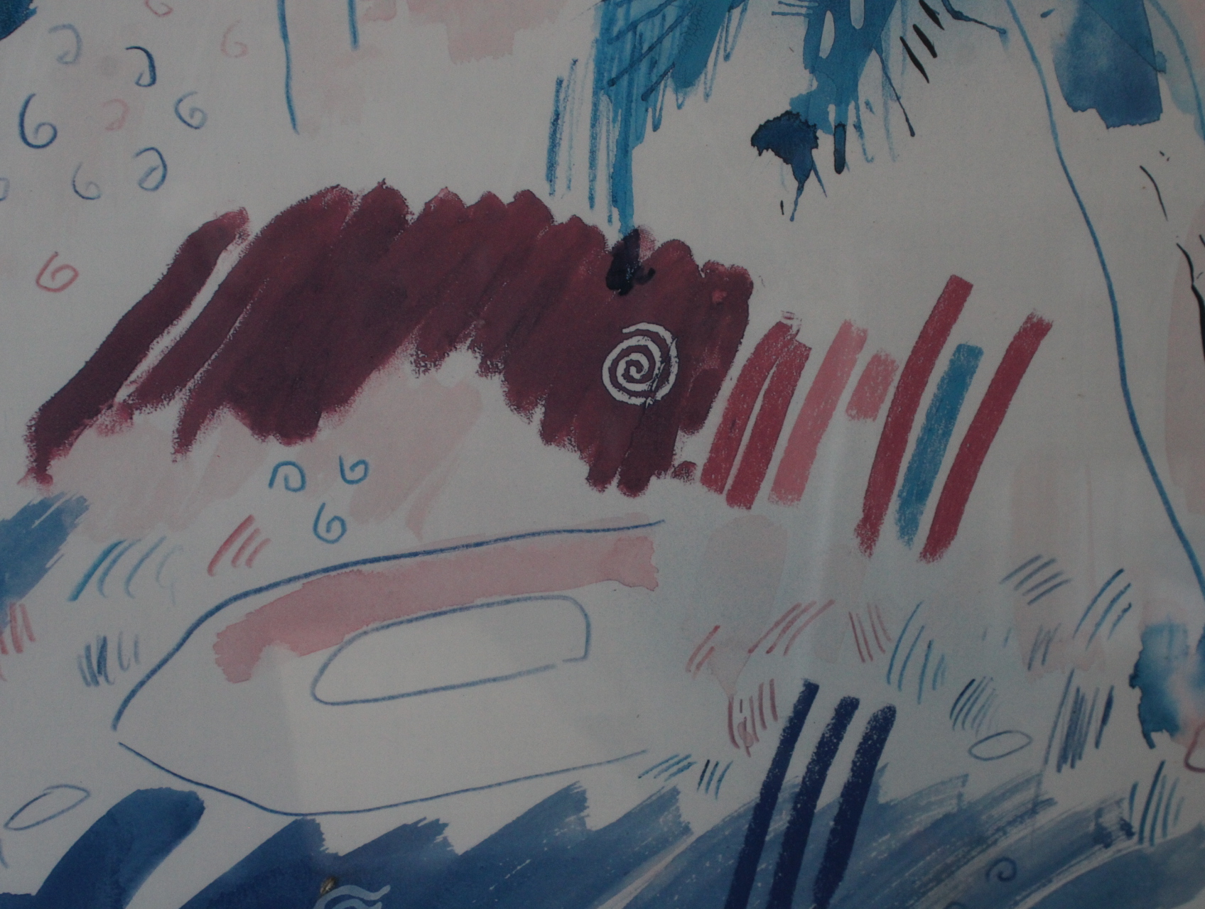 Robert Kendall ingelijste abstracte kunst – foto 6 – kavel bij GSD Auctions, Zoeterwoude