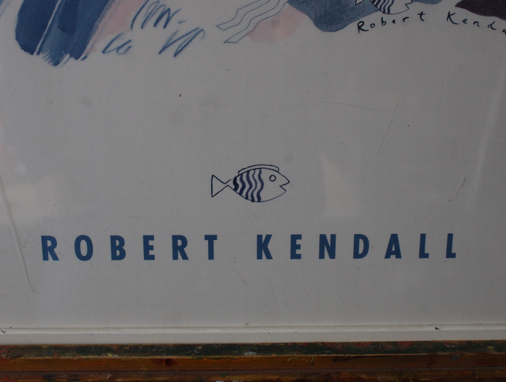 Robert Kendall ingelijste abstracte kunst – foto 9 – kavel bij GSD Auctions, Zoeterwoude