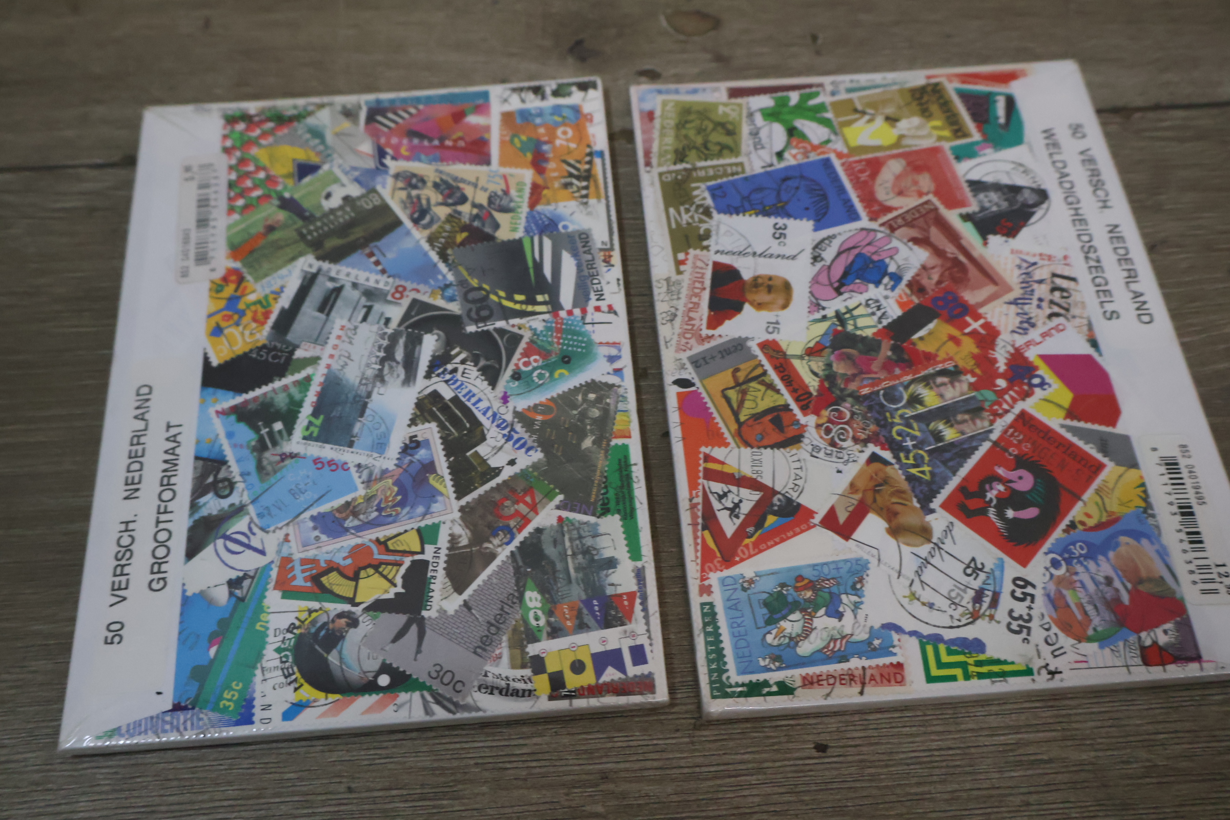 Postzegelverzamelingen Nederland in plastic hoes – foto 9 – kavel bij GSD Auctions, Zoeterwoude