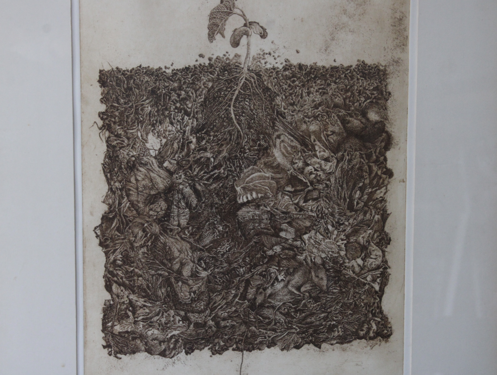 Grafiek 'Compost' door Yolanda Gortera, 1978 – foto 3 – kavel bij GSD Auctions, Zoeterwoude