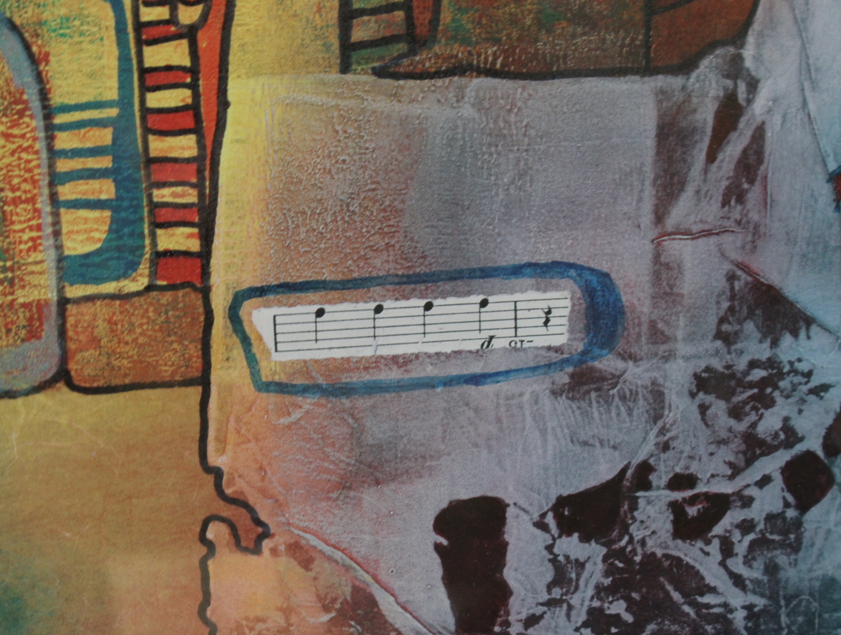 Ingelijste abstracte kunstprint – foto 10 – kavel bij GSD Auctions, Zoeterwoude