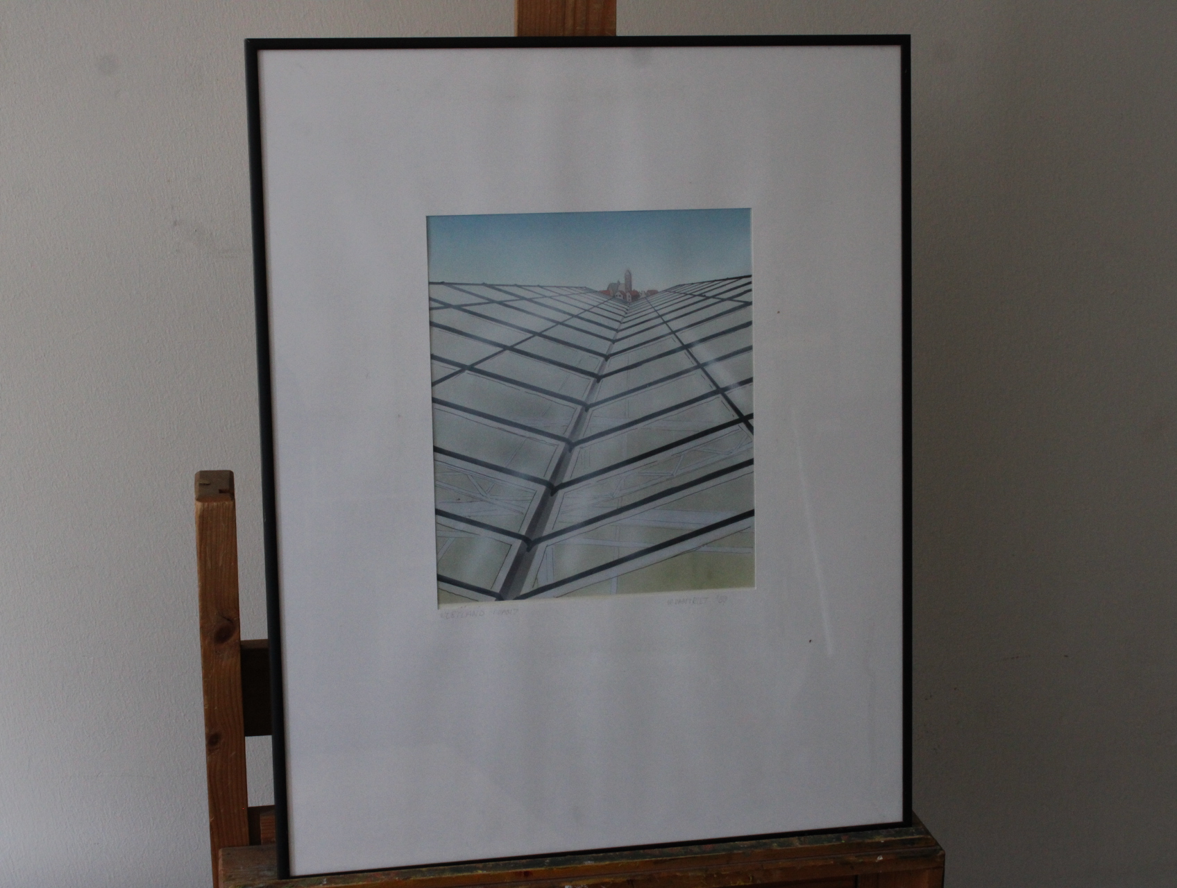 Ingelijste moderne kunstprent – kavel bij GSD Auctions, Zoeterwoude