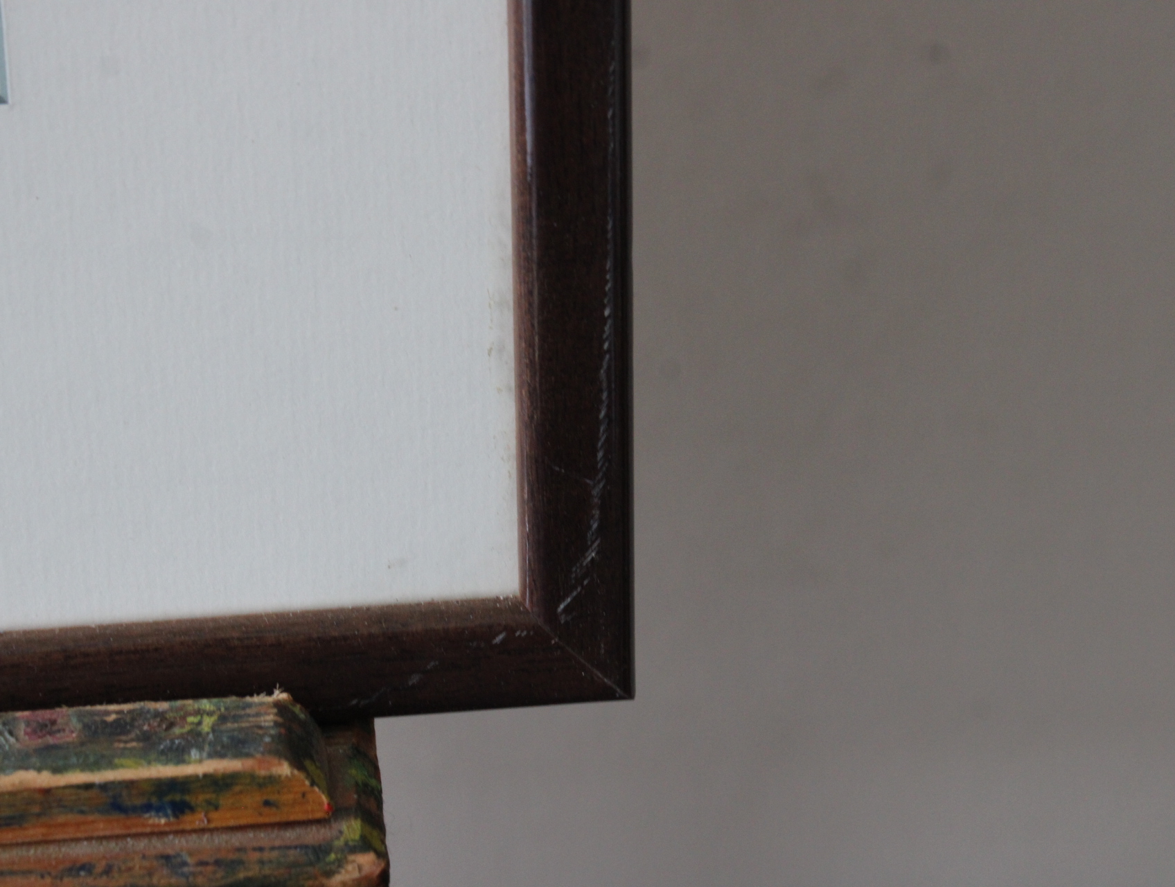 Ingelijst abstract aquarel kunstwerk – foto 6 – kavel bij GSD Auctions, Zoeterwoude