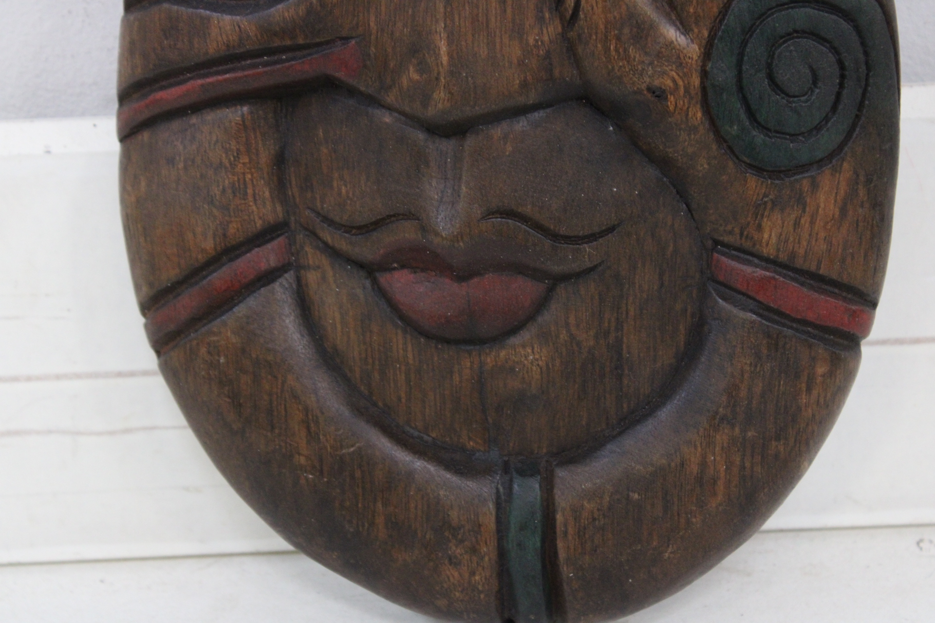 Set houten masker beeldjes – foto 5 – kavel bij GSD Auctions, Zoeterwoude