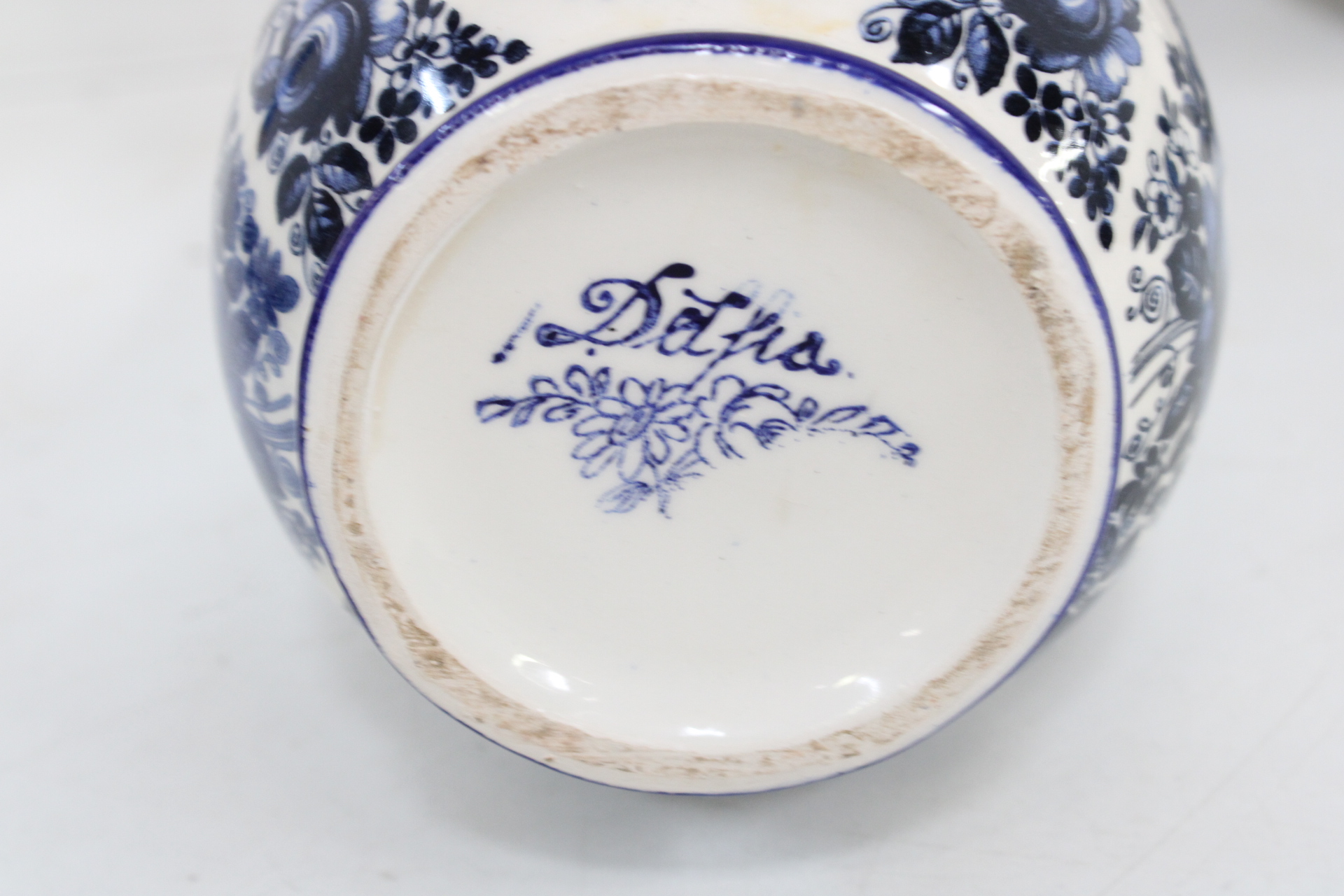 Delftsblauwe dekselpot en 2 vazen – foto 4 – kavel bij GSD Auctions, Zoeterwoude