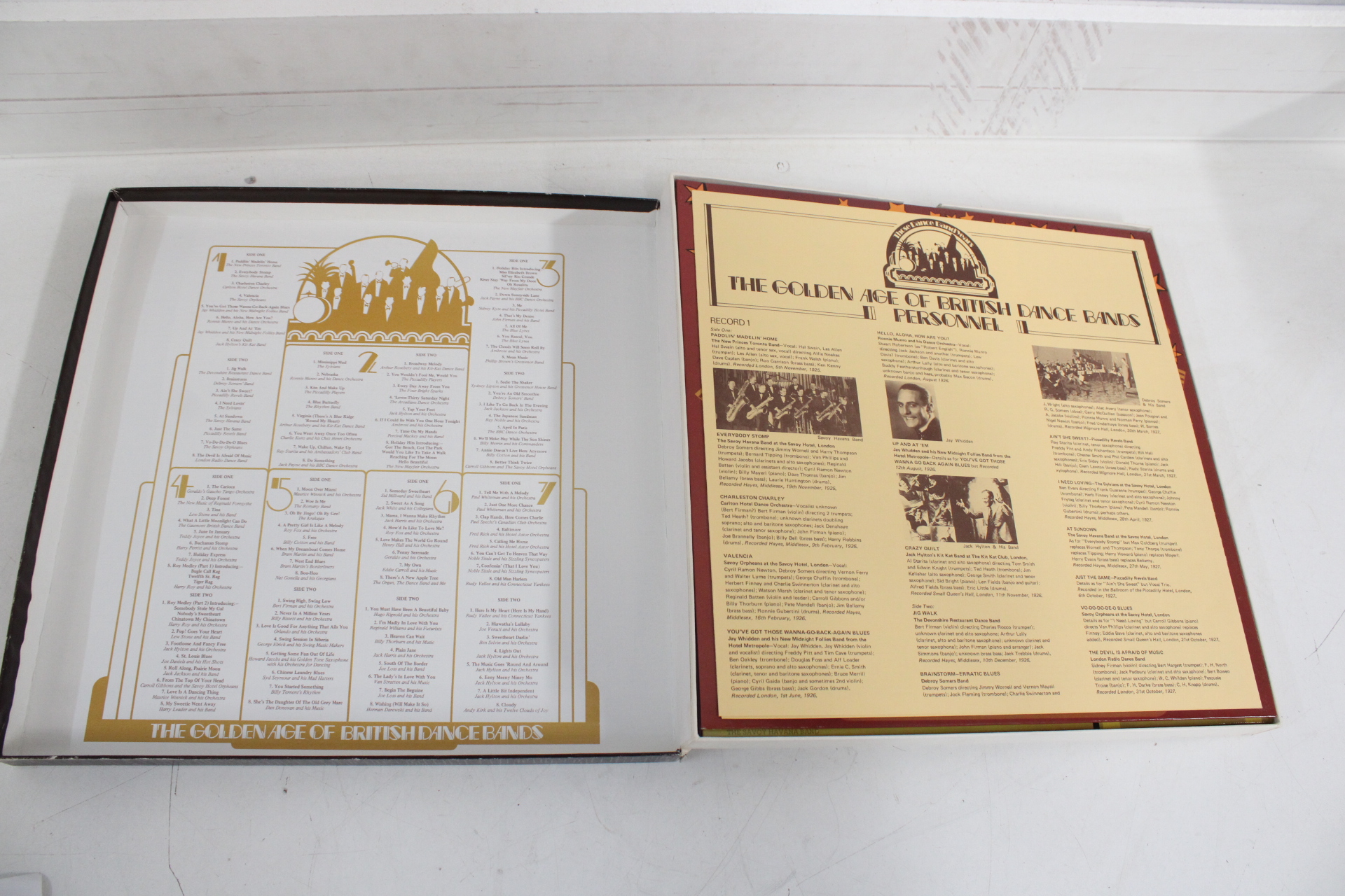 The Golden Age of British Dance Bands LP box – foto 3 – kavel bij GSD Auctions, Zoeterwoude