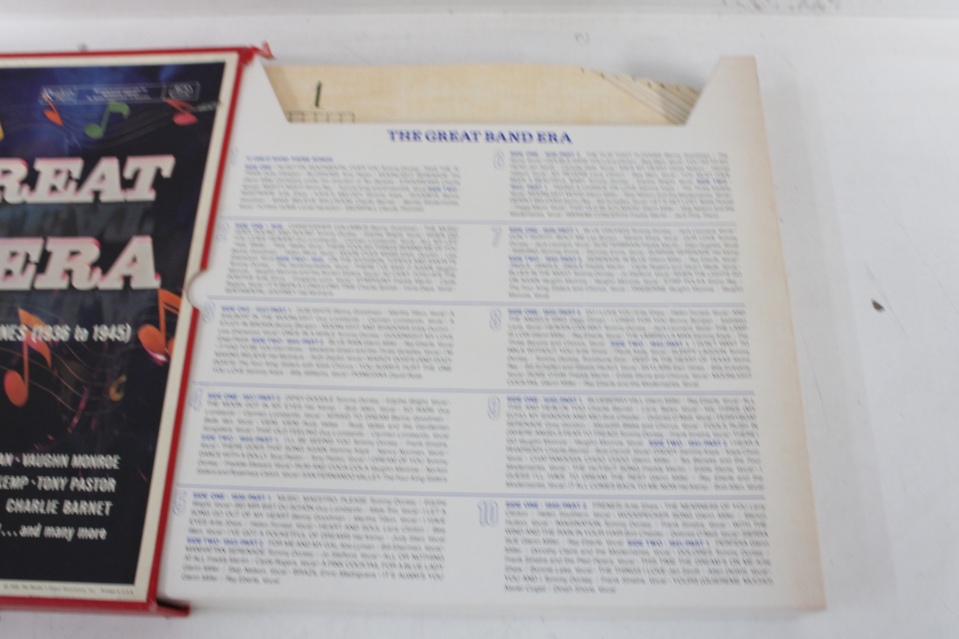 The Great Band Era verzamelbox – foto 5 – kavel bij GSD Auctions, Zoeterwoude
