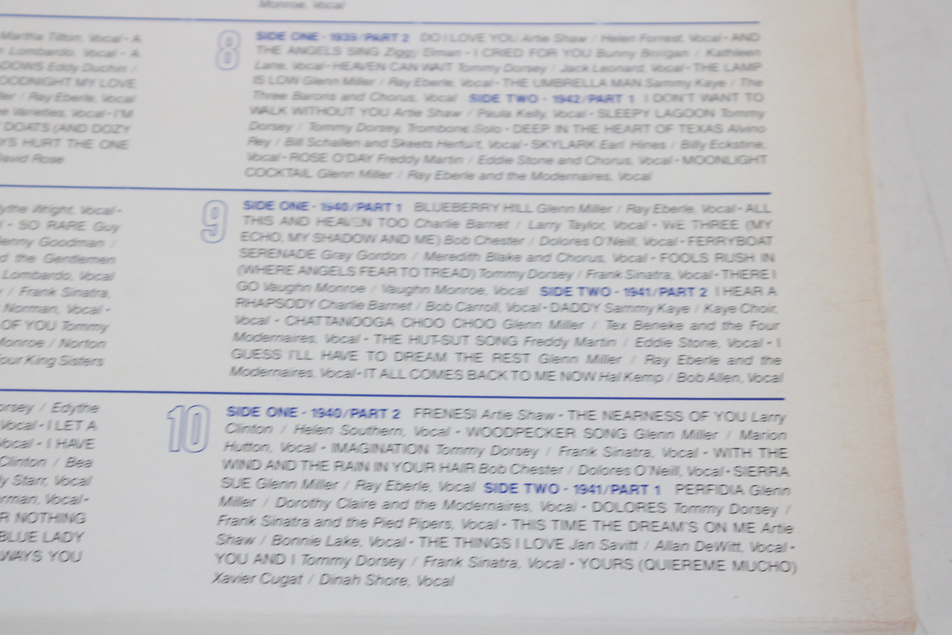 The Great Band Era verzamelbox – foto 9 – kavel bij GSD Auctions, Zoeterwoude