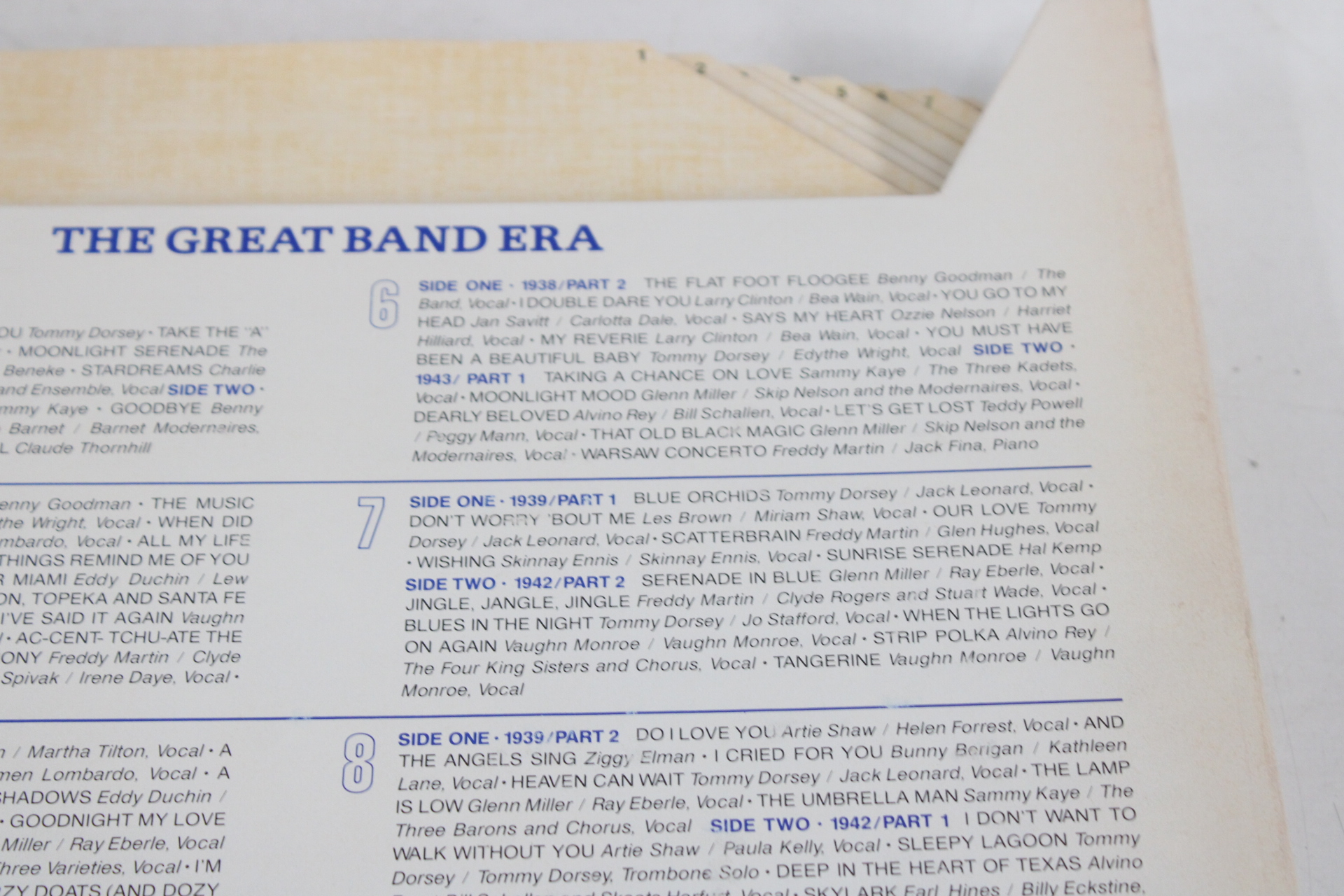 The Great Band Era verzamelbox – foto 10 – kavel bij GSD Auctions, Zoeterwoude
