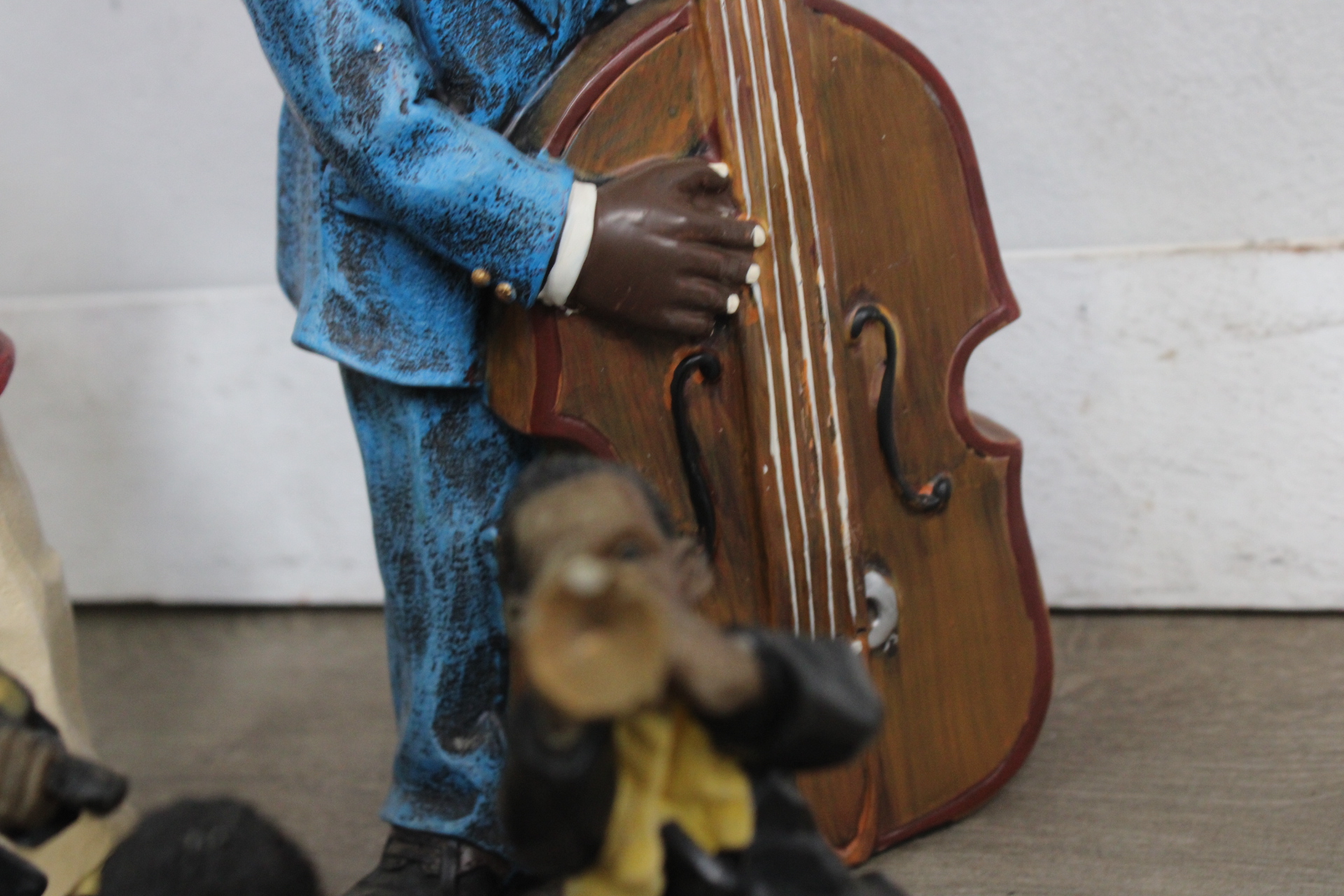 Set jazzmuzikanten beeldjes van keramiek – foto 9 – kavel bij GSD Auctions, Zoeterwoude