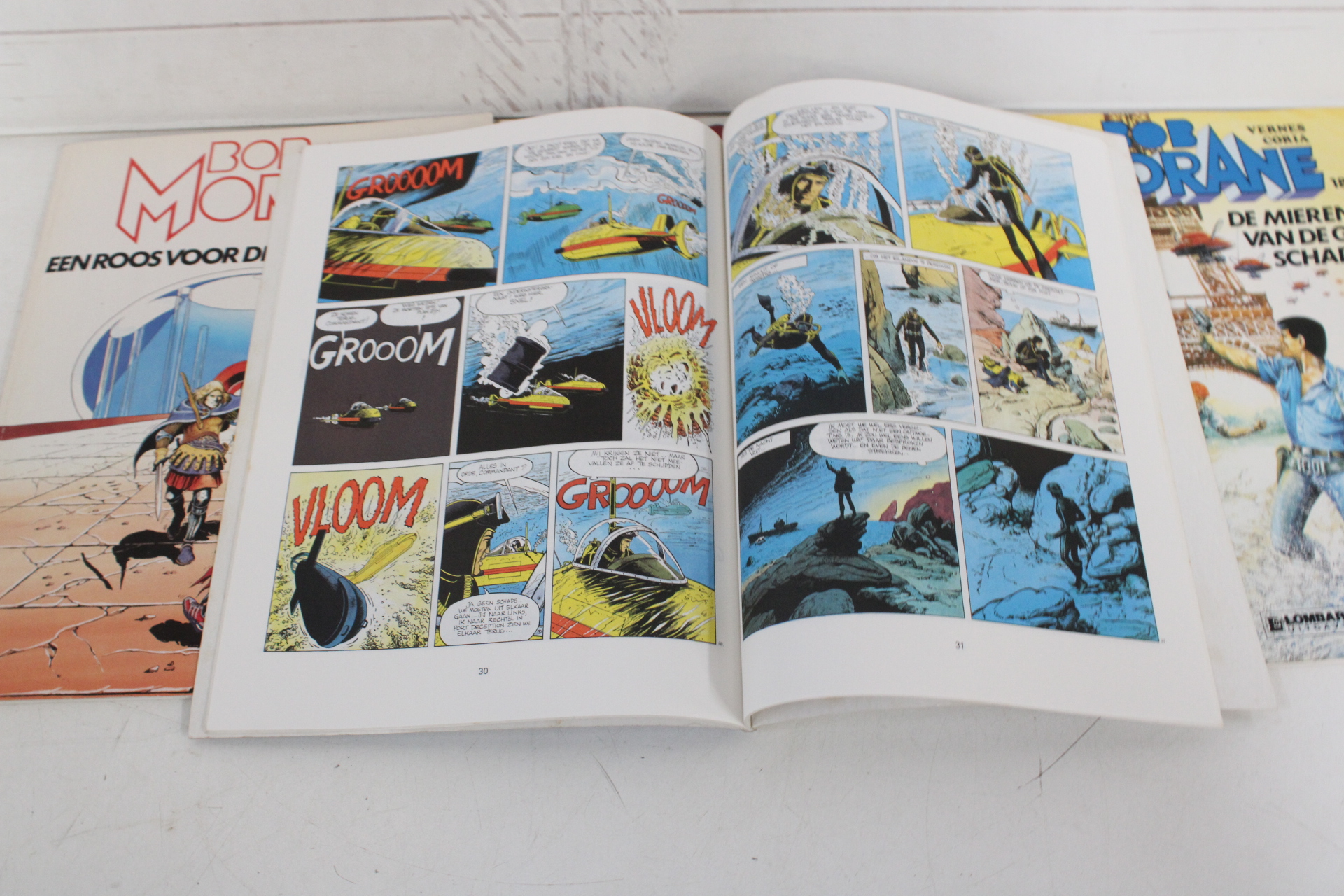 Set Bob Morane stripboeken – foto 5 – kavel bij GSD Auctions, Zoeterwoude