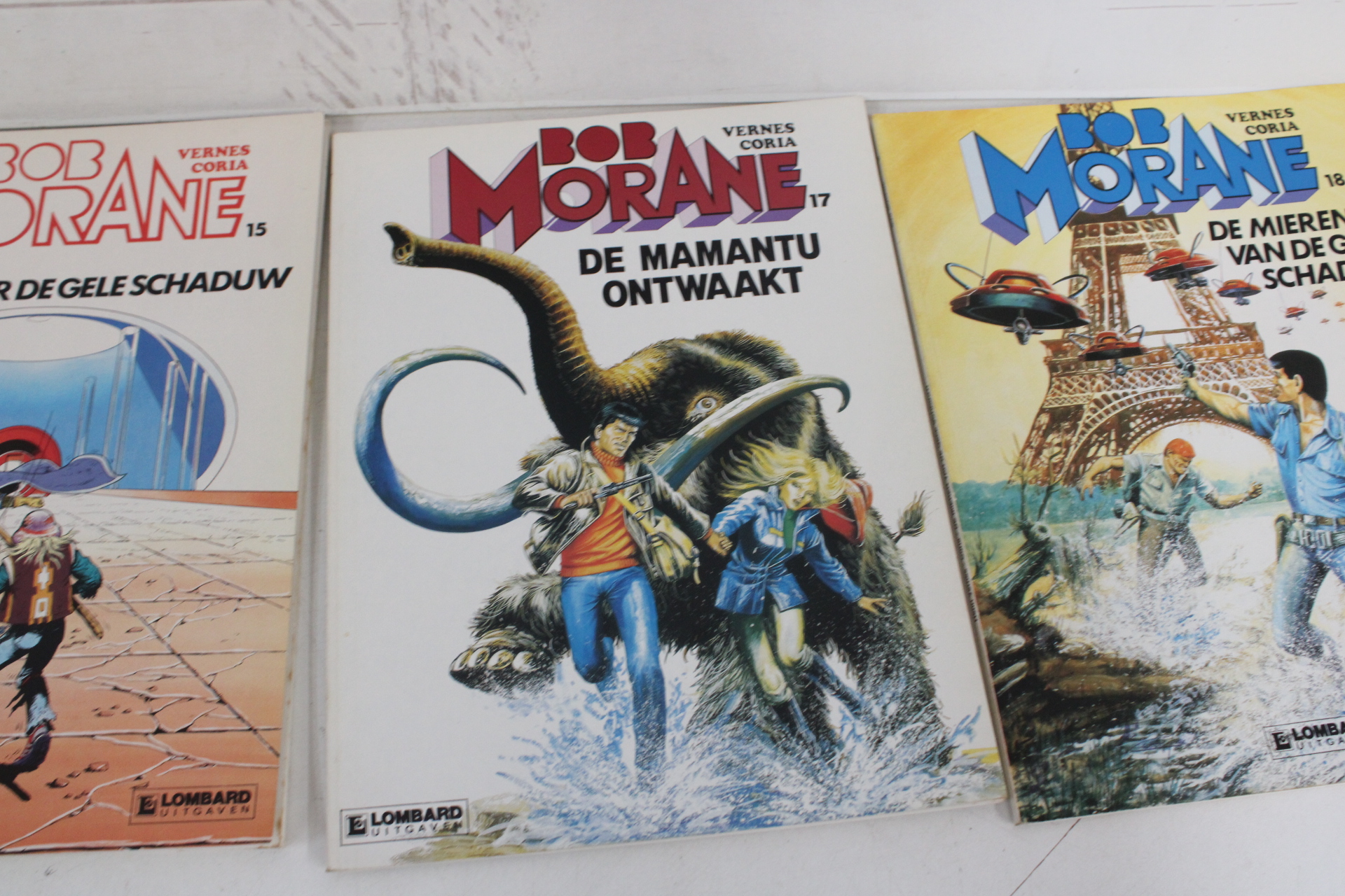 Set Bob Morane stripboeken – foto 6 – kavel bij GSD Auctions, Zoeterwoude