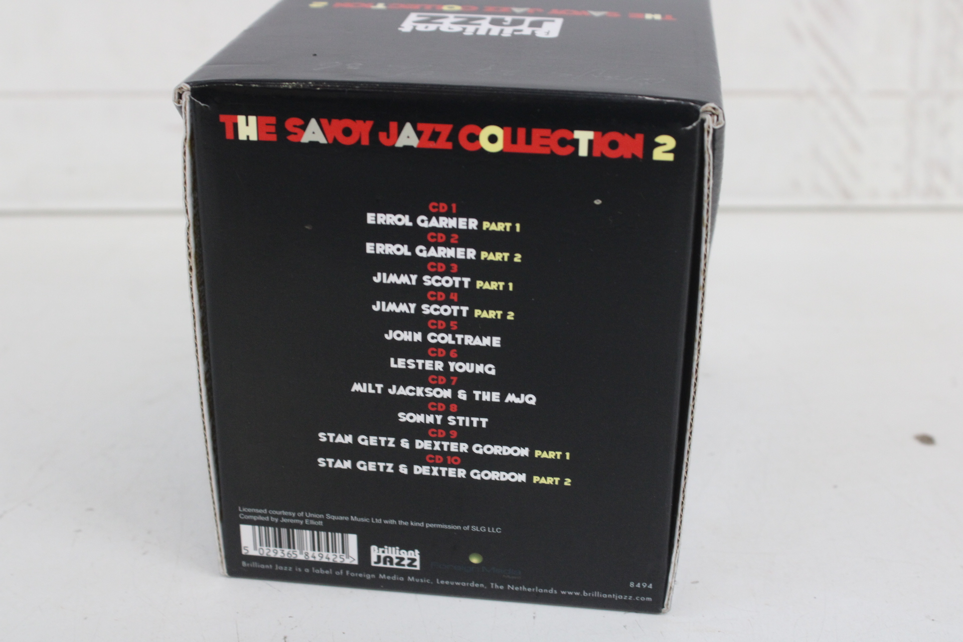 The Savoy Jazz Collection 2 CD boxset – foto 3 – kavel bij GSD Auctions, Zoeterwoude