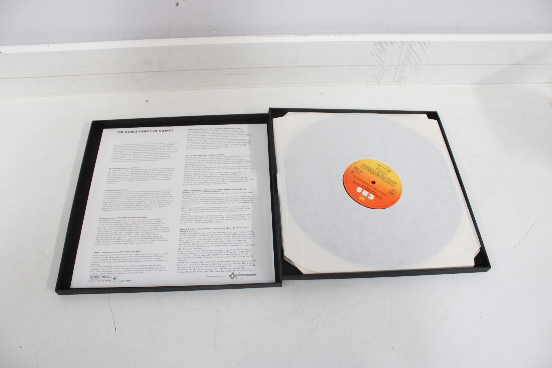 LP The Noble Family of Swing – foto 2 – kavel bij GSD Auctions, Zoeterwoude