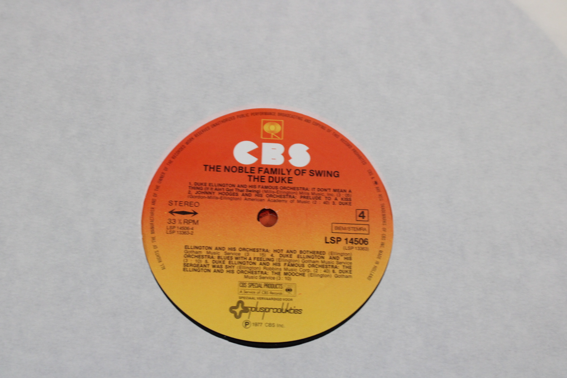 LP The Noble Family of Swing – foto 7 – kavel bij GSD Auctions, Zoeterwoude