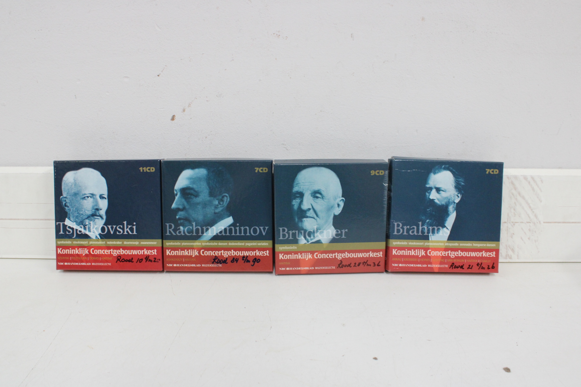 CD-boxen Koninklijk Concertgebouworkest klassieke muziek – kavel bij GSD Auctions, Zoeterwoude