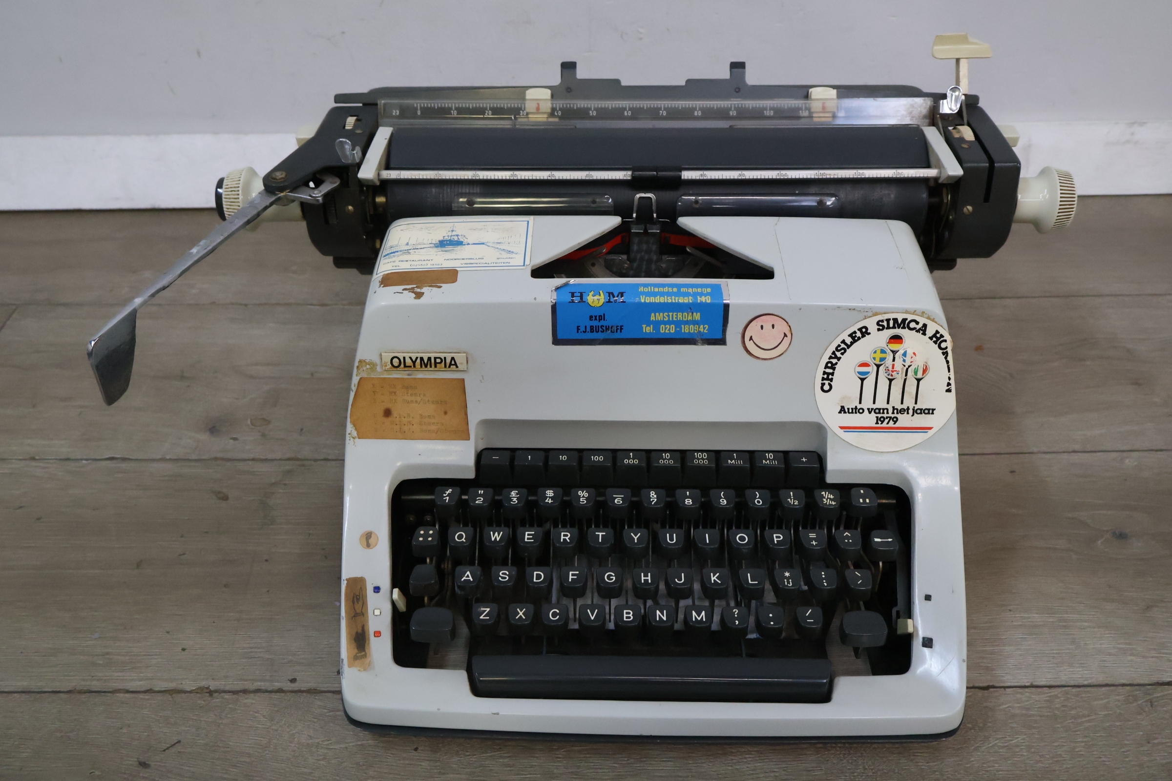 Olympia typemachine – foto 5 – kavel bij GSD Auctions, Zoeterwoude