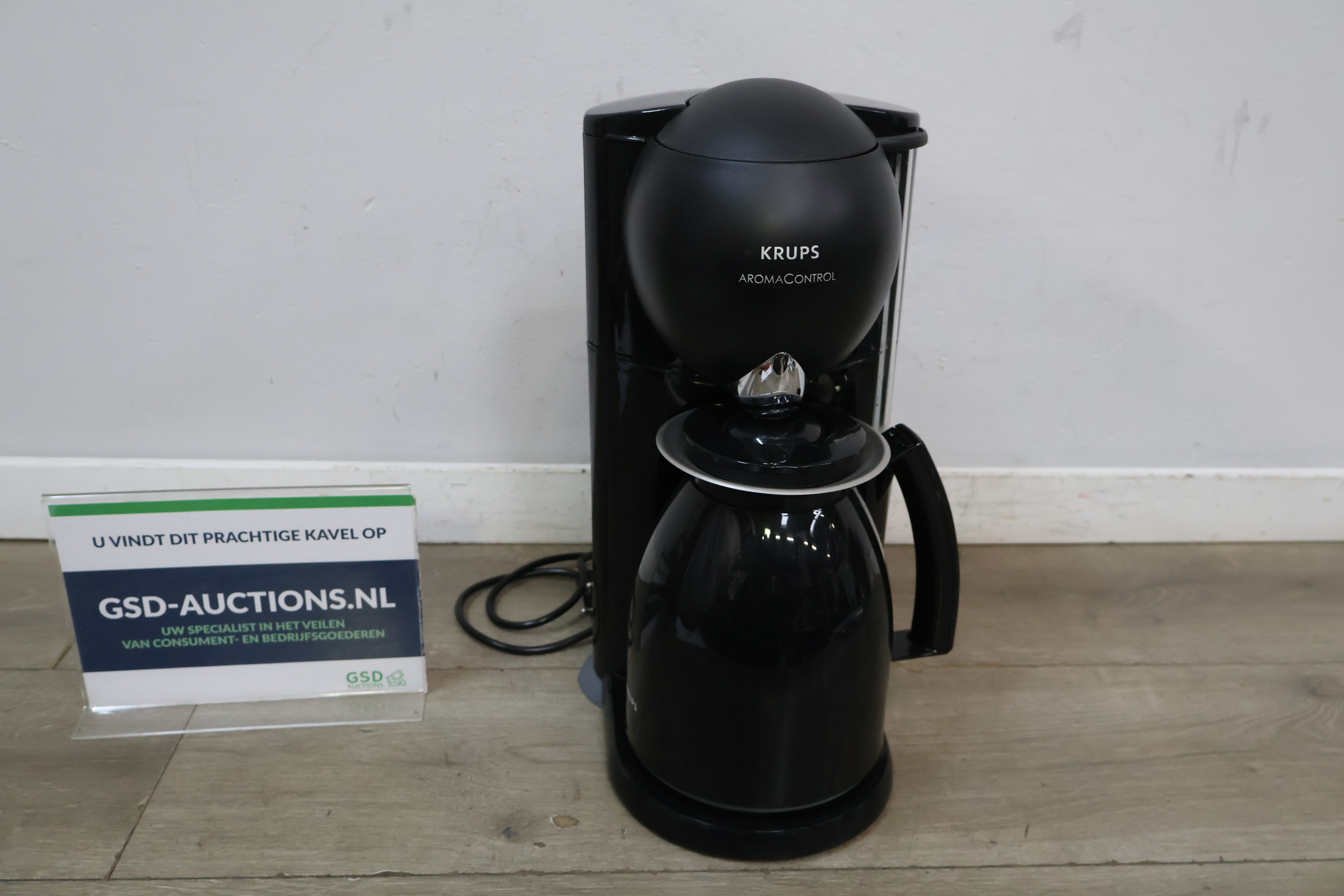 Krups Aroma Control koffiezetapparaat – foto 2 – kavel bij GSD Auctions, Zoeterwoude