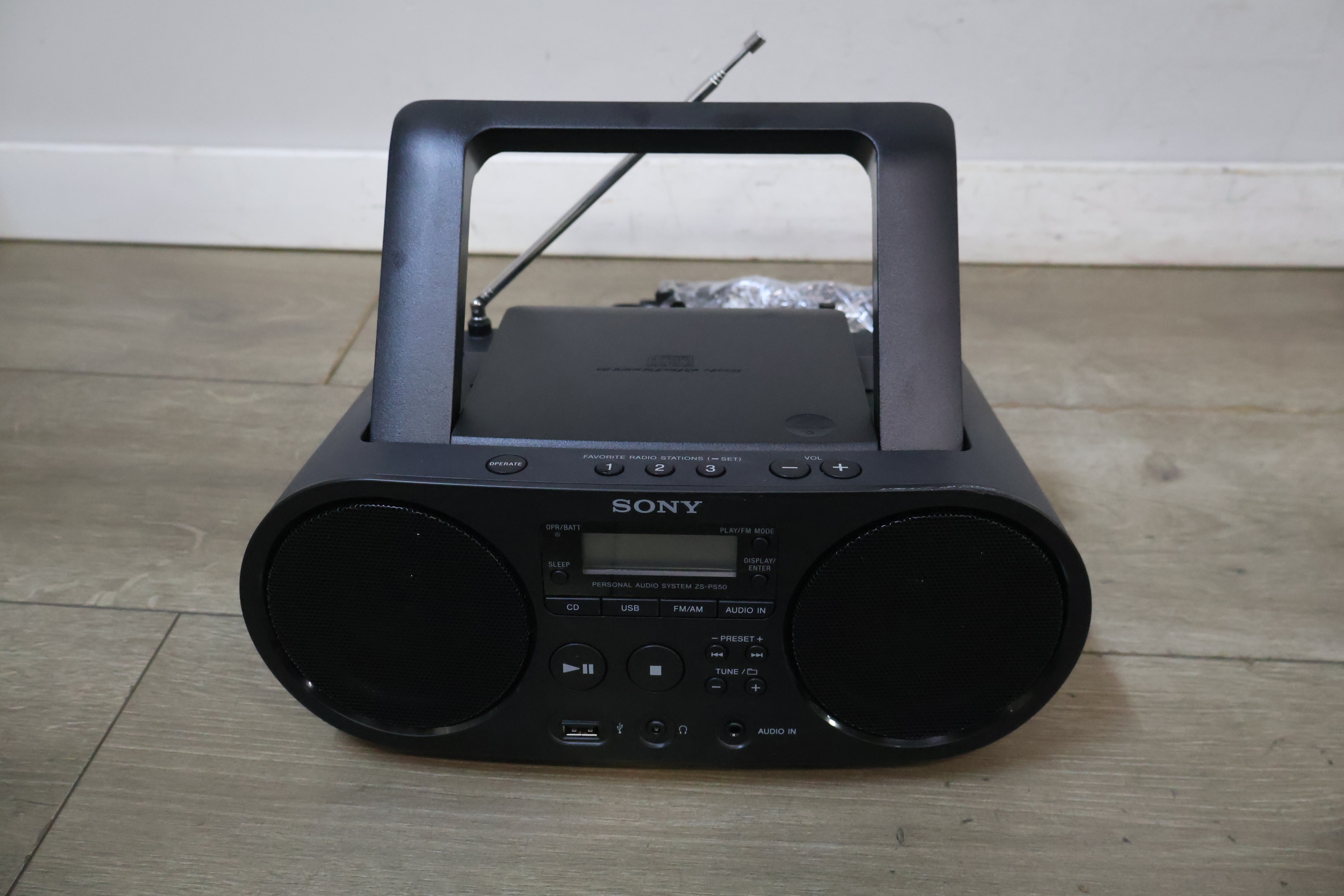 Sony Personal Audio System ZS-PS50 radiocd-speler – foto 4 – kavel bij GSD Auctions, Zoeterwoude