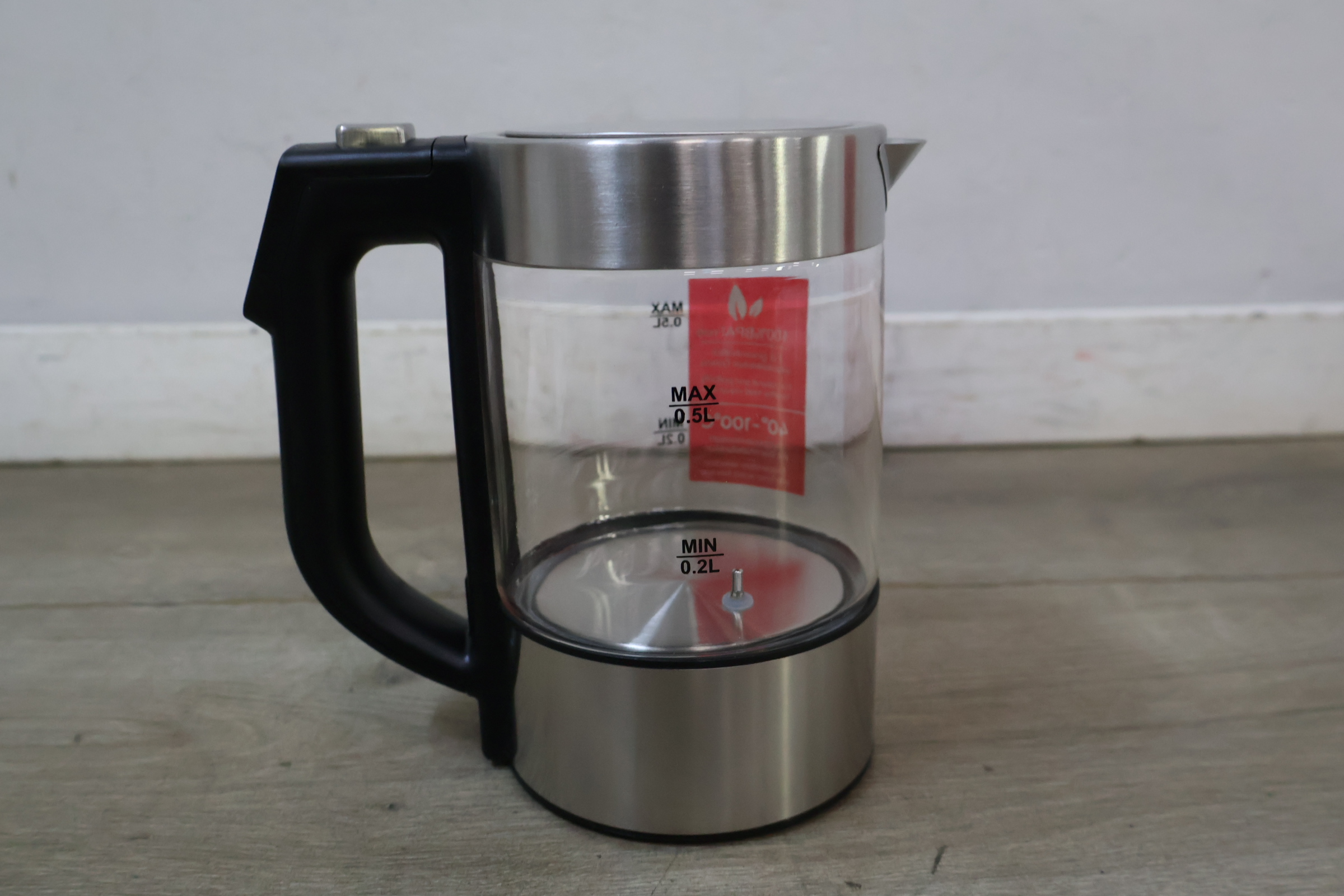 Severin Digital Mini Glass Kettle waterkoker – foto 10 – kavel bij GSD Auctions, Zoeterwoude