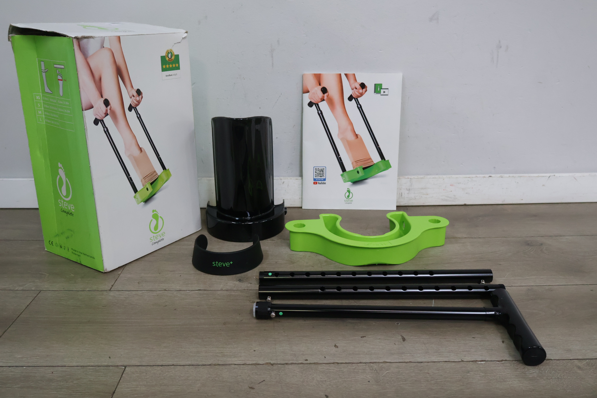 Steve Complete hulpmiddel voor het aantrekken van kousen – foto 4 – kavel bij GSD Auctions, Zoeterwoude
