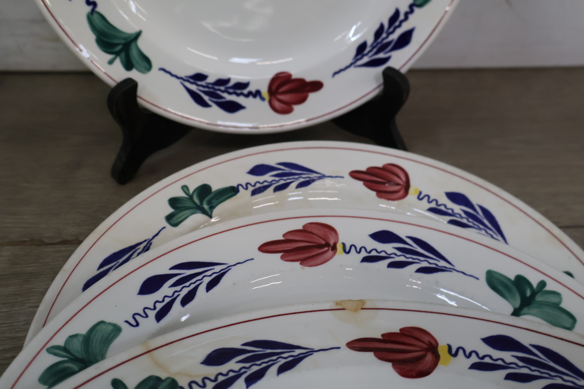Serviesset met bloemmotief – foto 5 – kavel bij GSD Auctions, Zoeterwoude