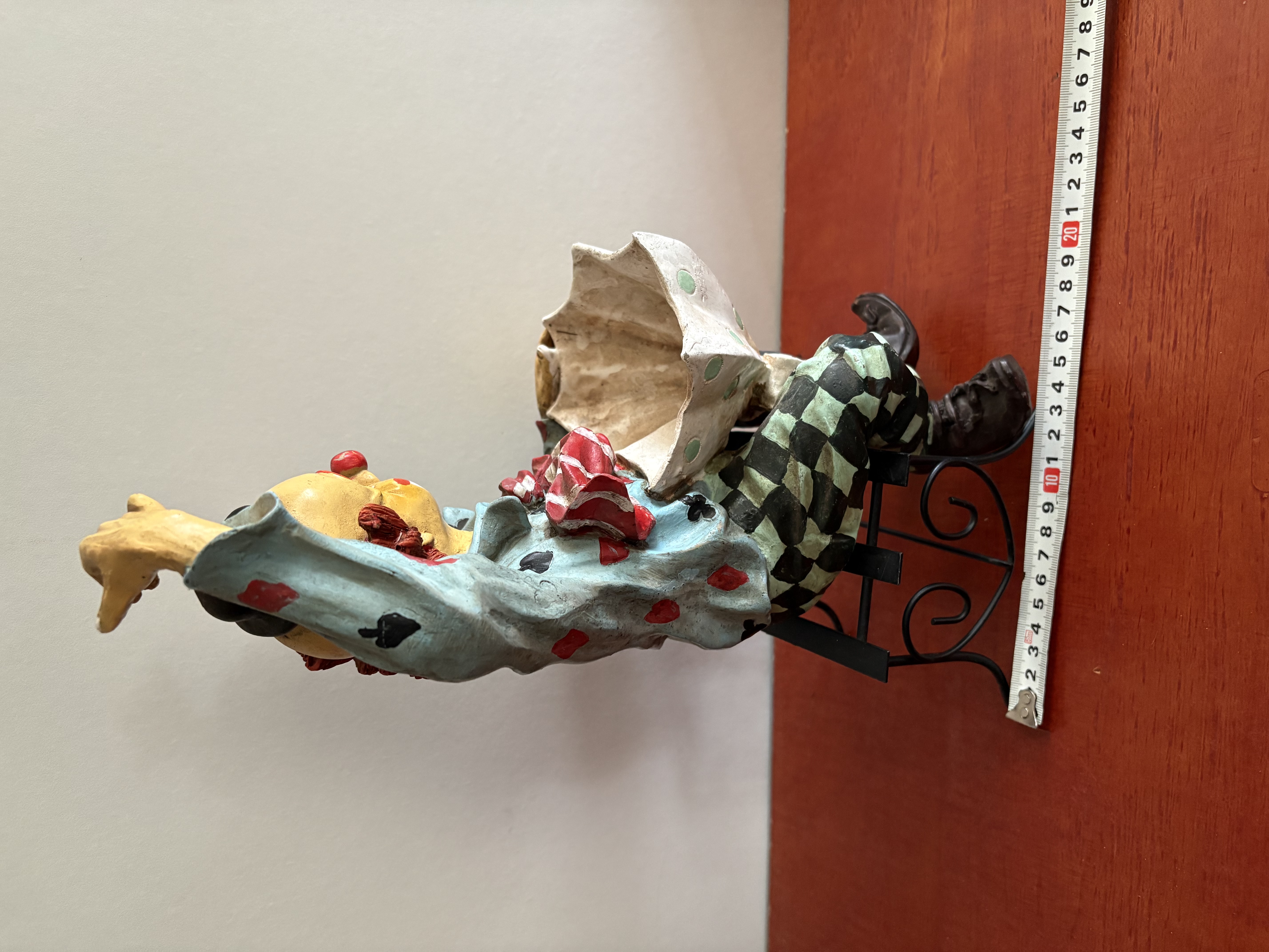 Clown met kleine paraplu kunststof – foto 3 – kavel bij GSD Auctions, Zoeterwoude