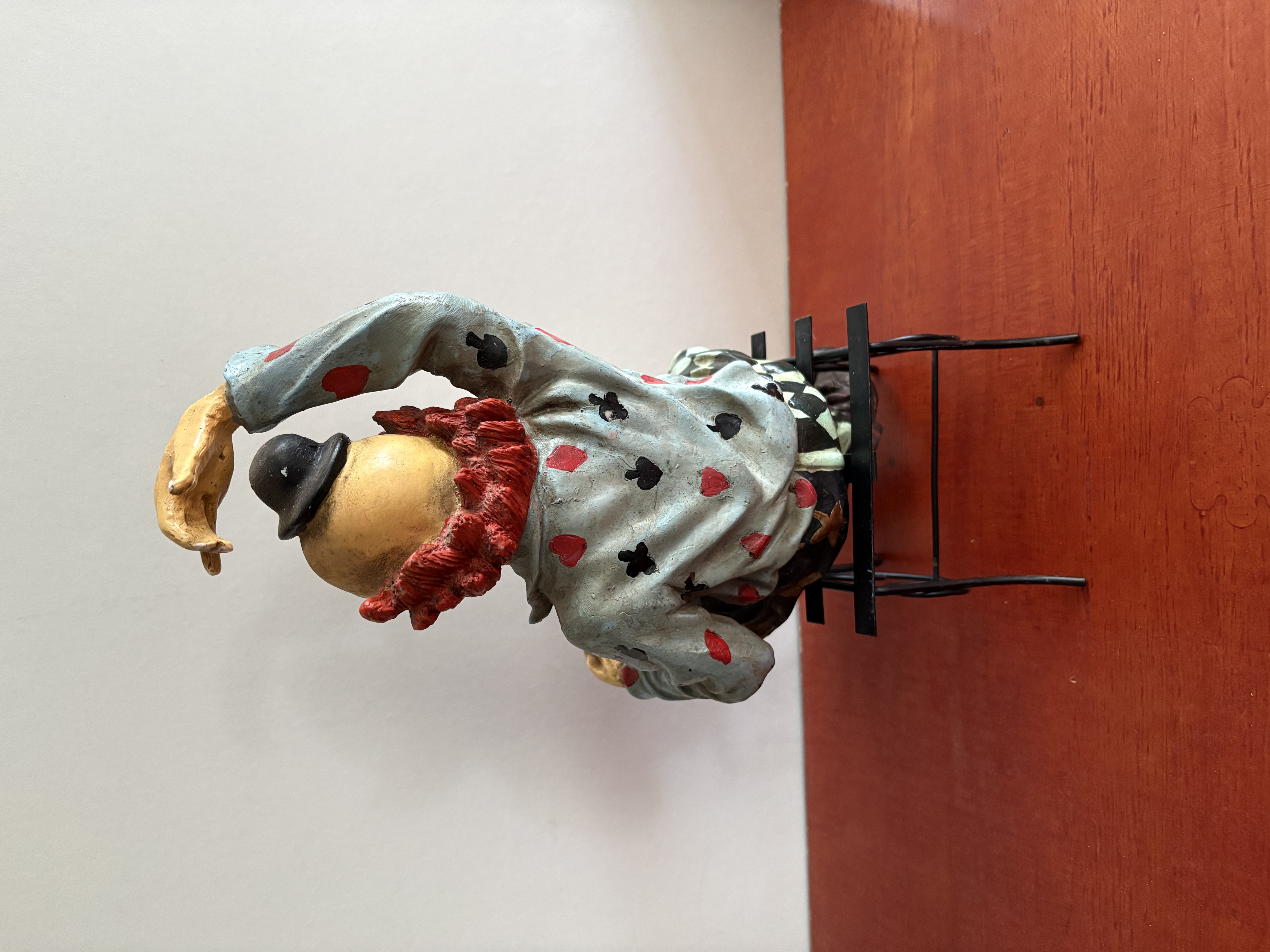 Clown met kleine paraplu kunststof – foto 6 – kavel bij GSD Auctions, Zoeterwoude