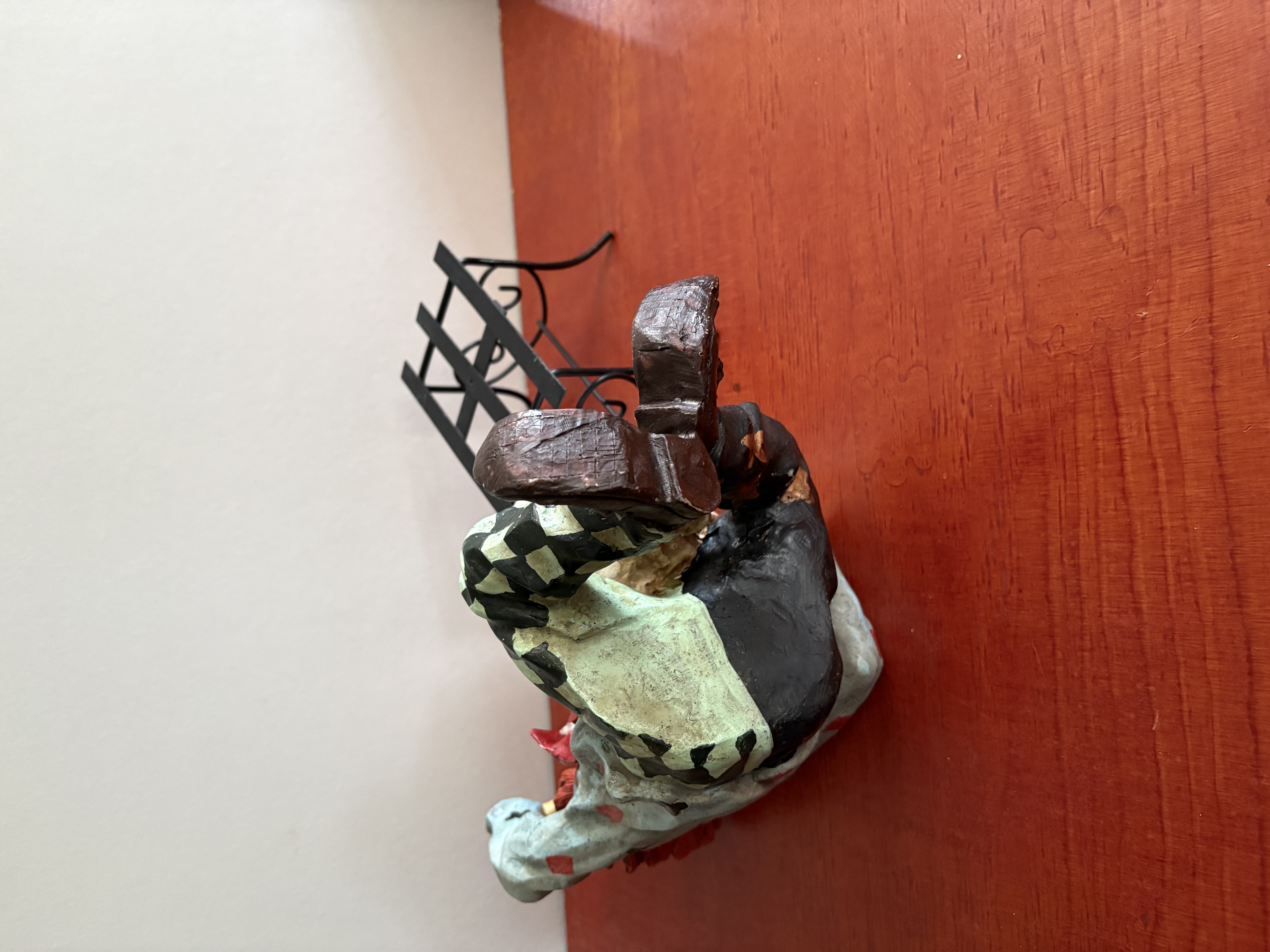 Clown met kleine paraplu kunststof – foto 7 – kavel bij GSD Auctions, Zoeterwoude