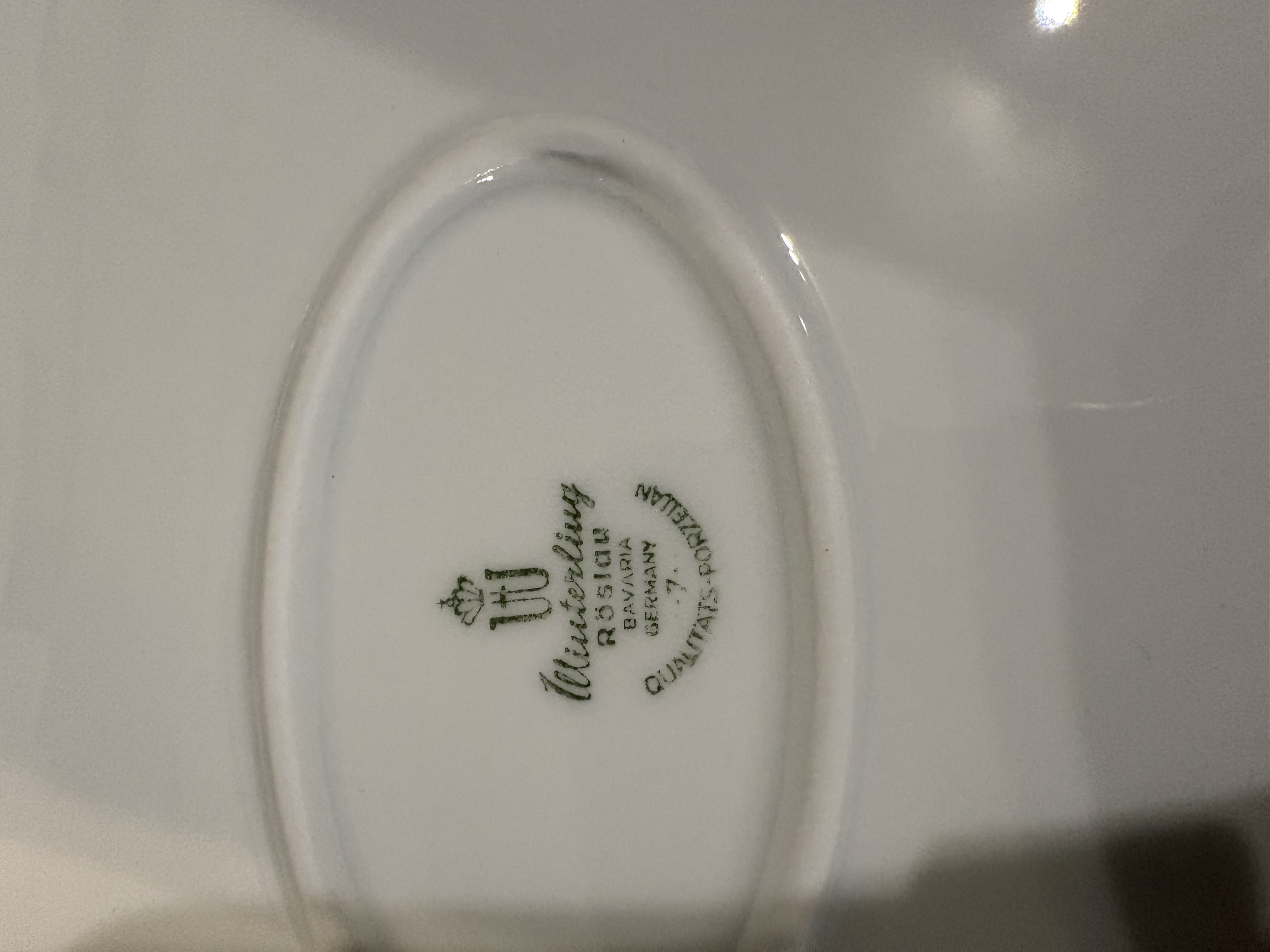 Winterling Roslau Bavaria porselein servies – foto 8 – kavel bij GSD Auctions, Zoeterwoude