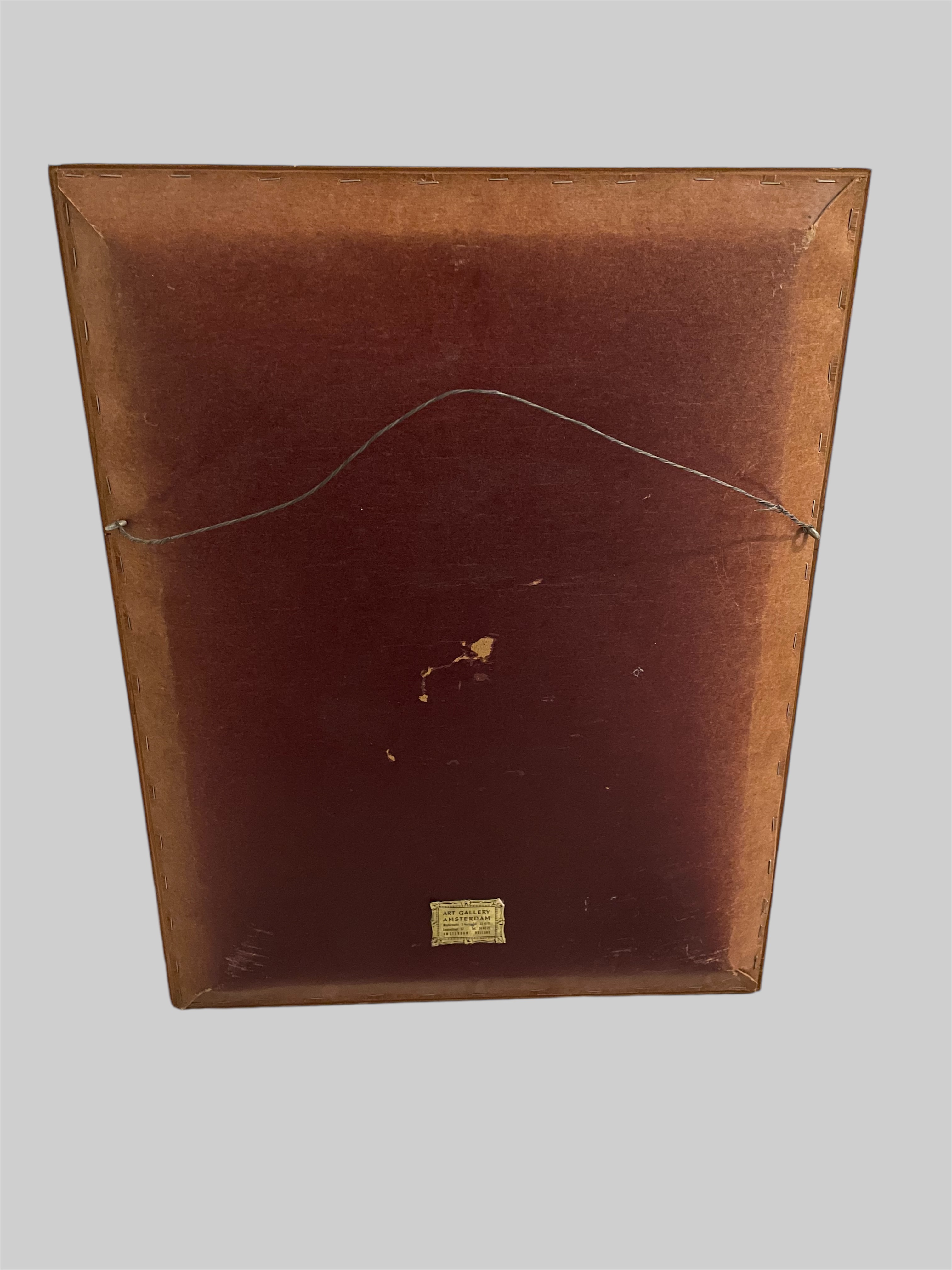 Naaldkunst naar schildrij van Vermeer, Lezende vrouw Art Gallery Amsterdam – foto 8 – kavel bij GSD Auctions, Zoeterwoude
