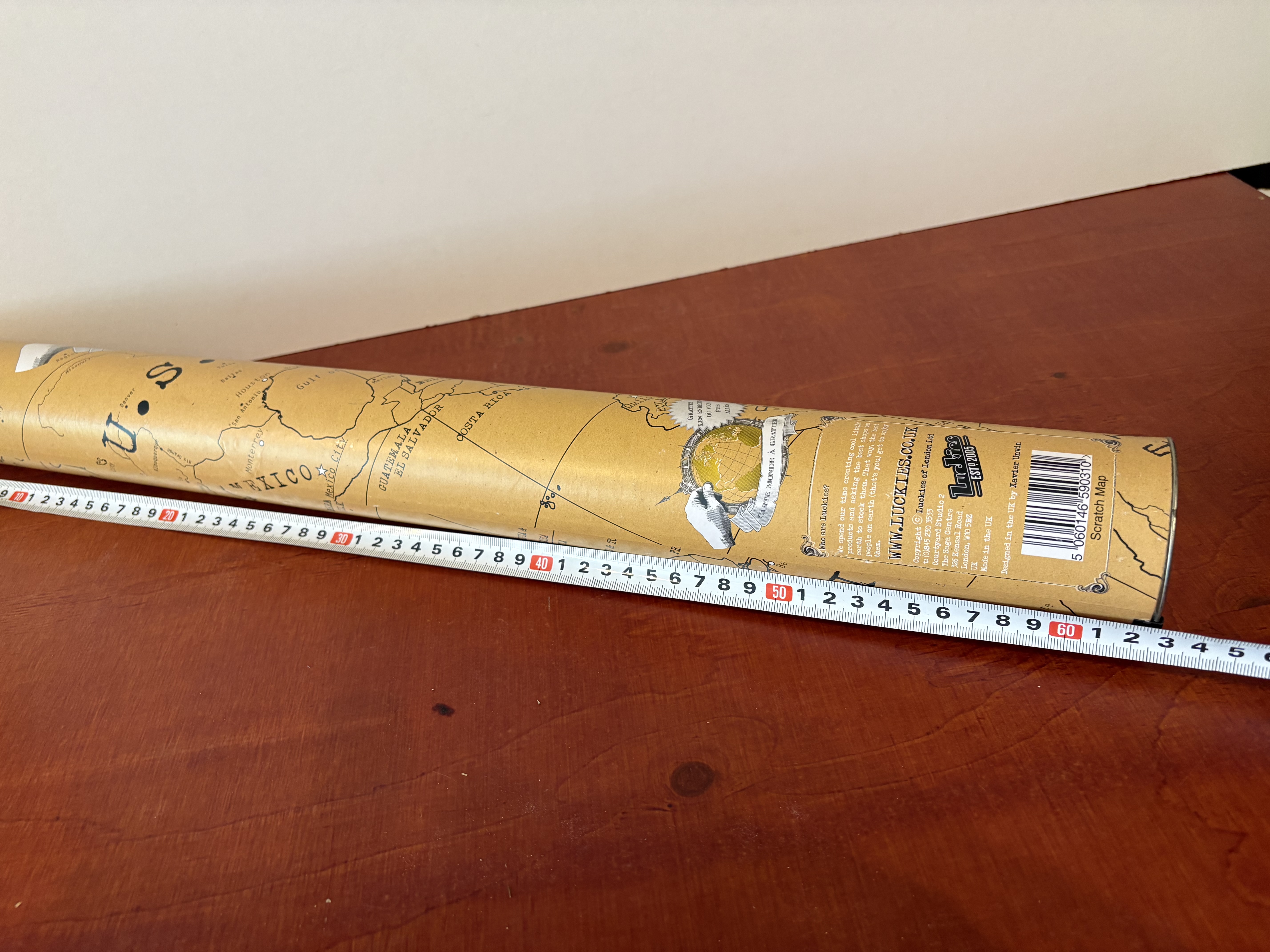 Wereld kaart nog in doos – foto 7 – kavel bij GSD Auctions, Zoeterwoude