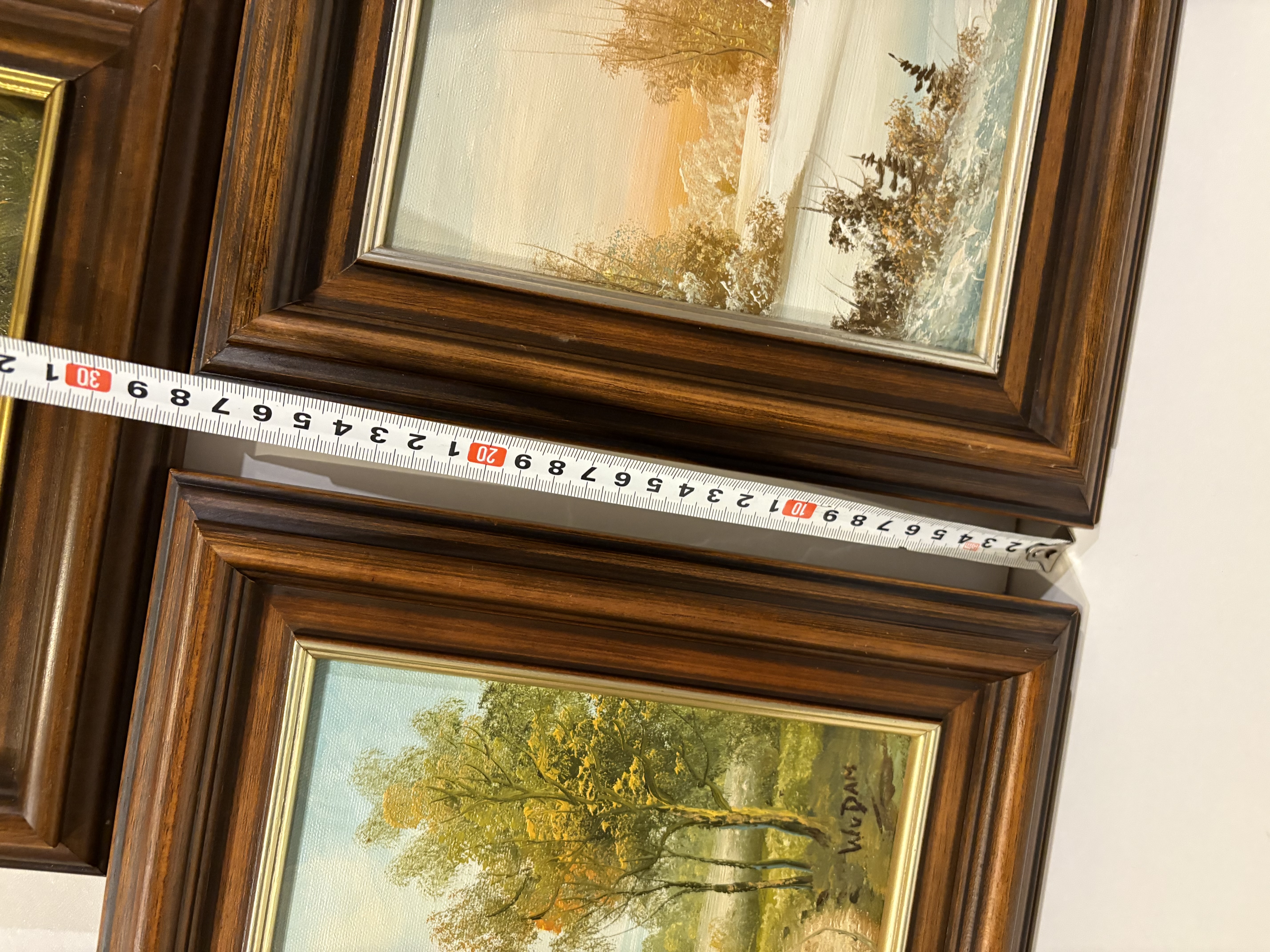 Olieverf schildrijen van W.v.Dam en J.Verda (3 stuks totaal) – foto 6 – kavel bij GSD Auctions, Zoeterwoude