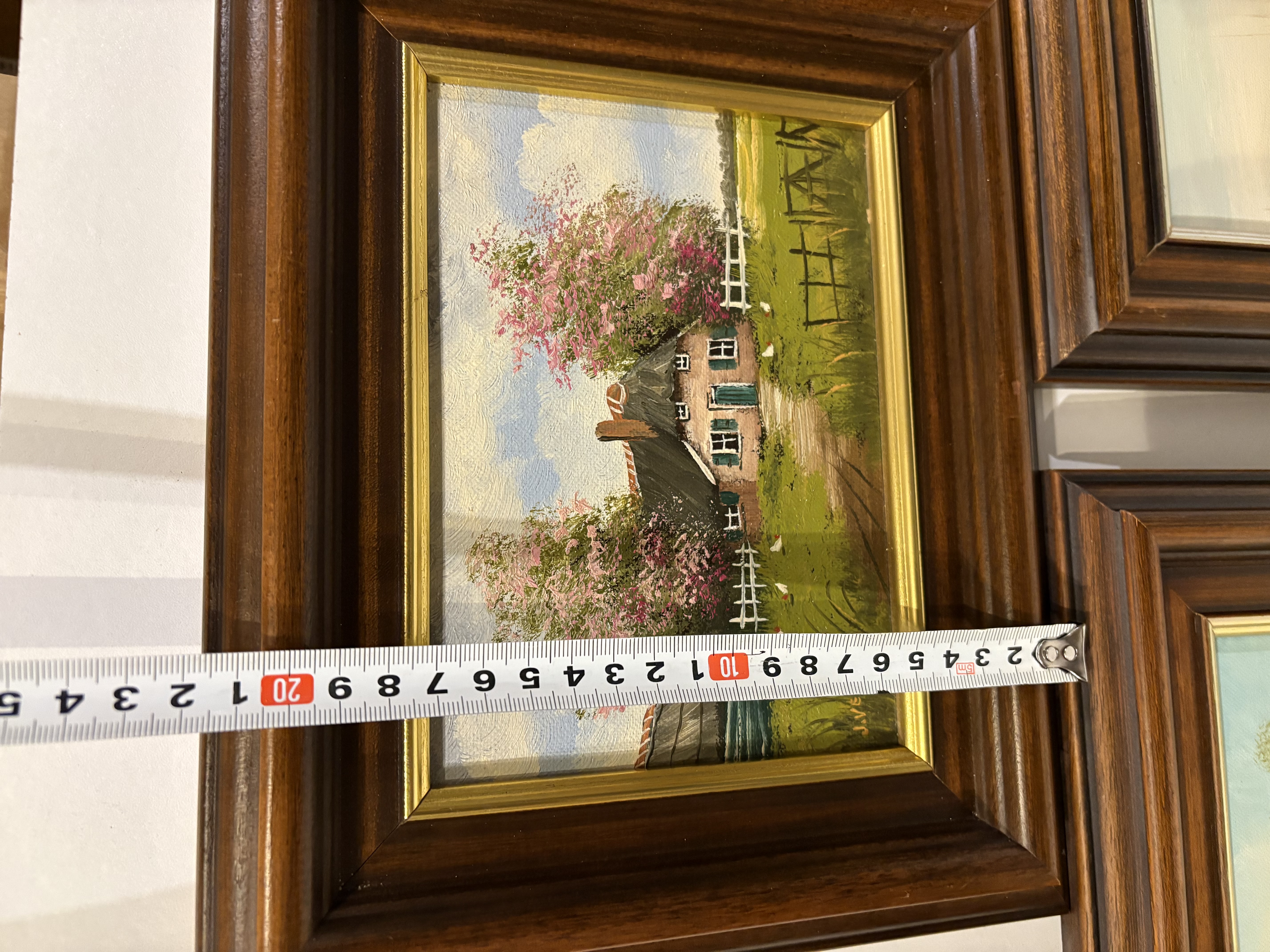 Olieverf schildrijen van W.v.Dam en J.Verda (3 stuks totaal) – foto 4 – kavel bij GSD Auctions, Zoeterwoude