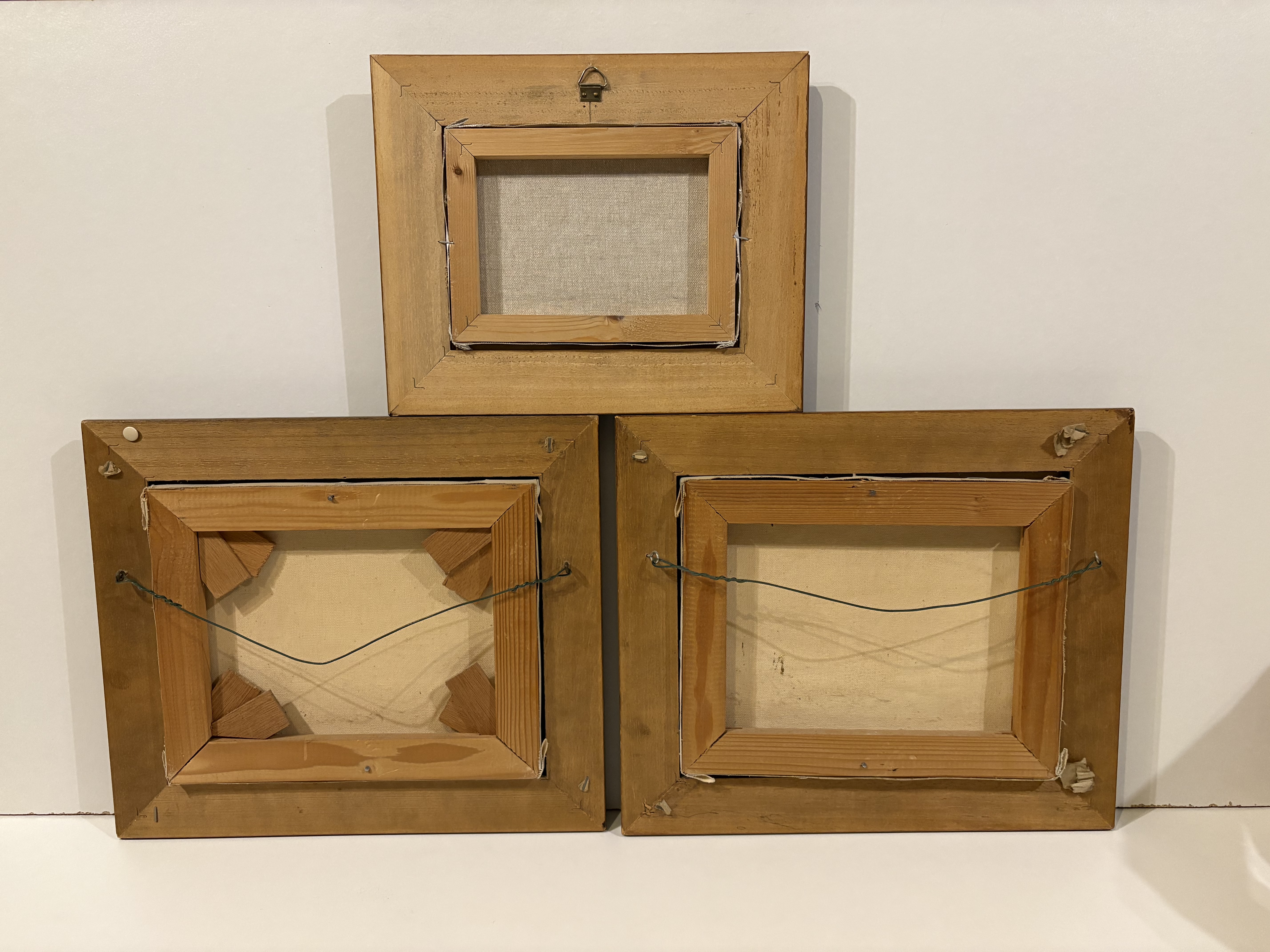 Olieverf schildrijen van W.v.Dam en J.Verda (3 stuks totaal) – foto 3 – kavel bij GSD Auctions, Zoeterwoude