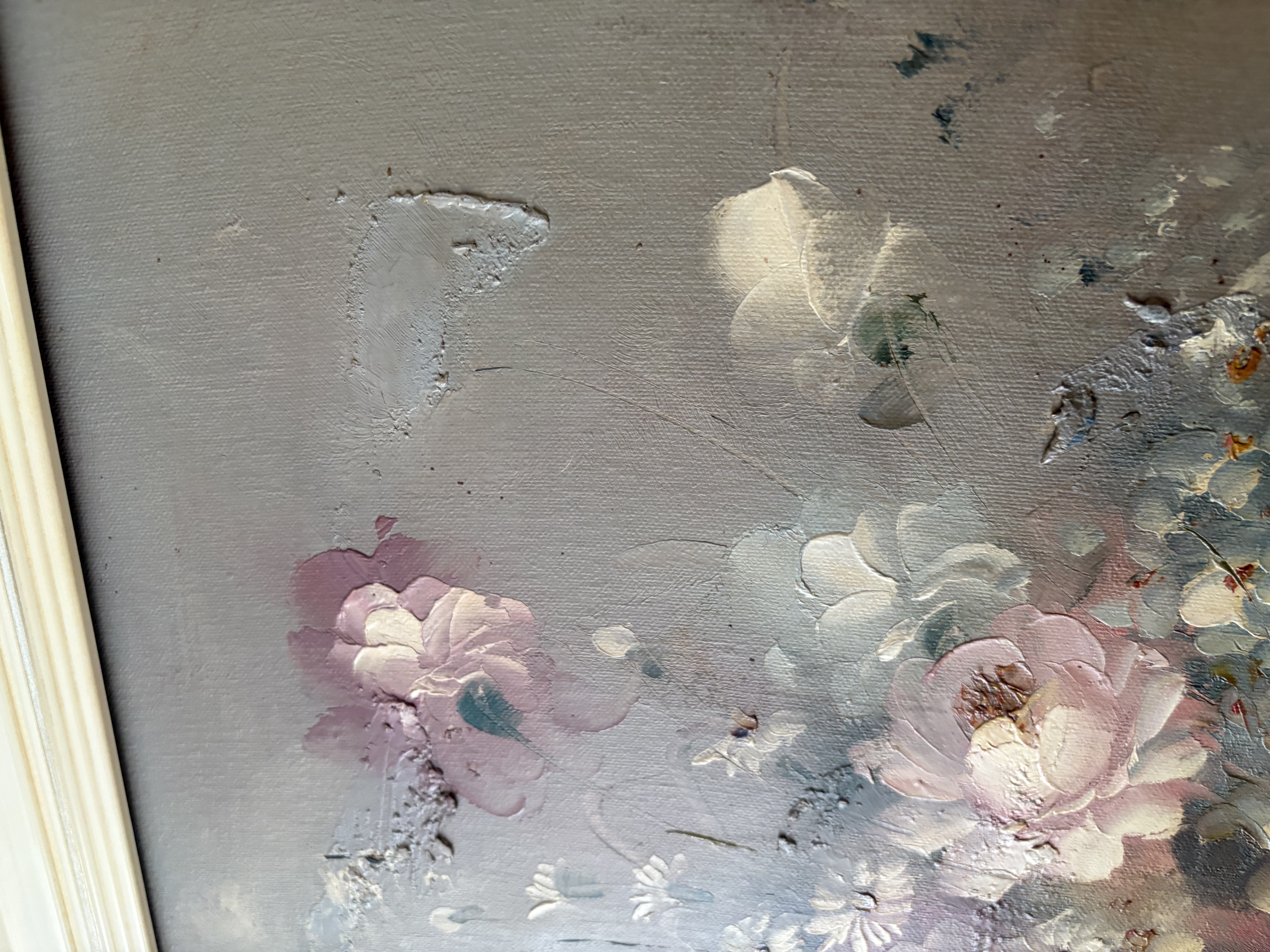 Olieverf schilderij met lijst Stile Leven van Sanders – foto 7 – kavel bij GSD Auctions, Zoeterwoude