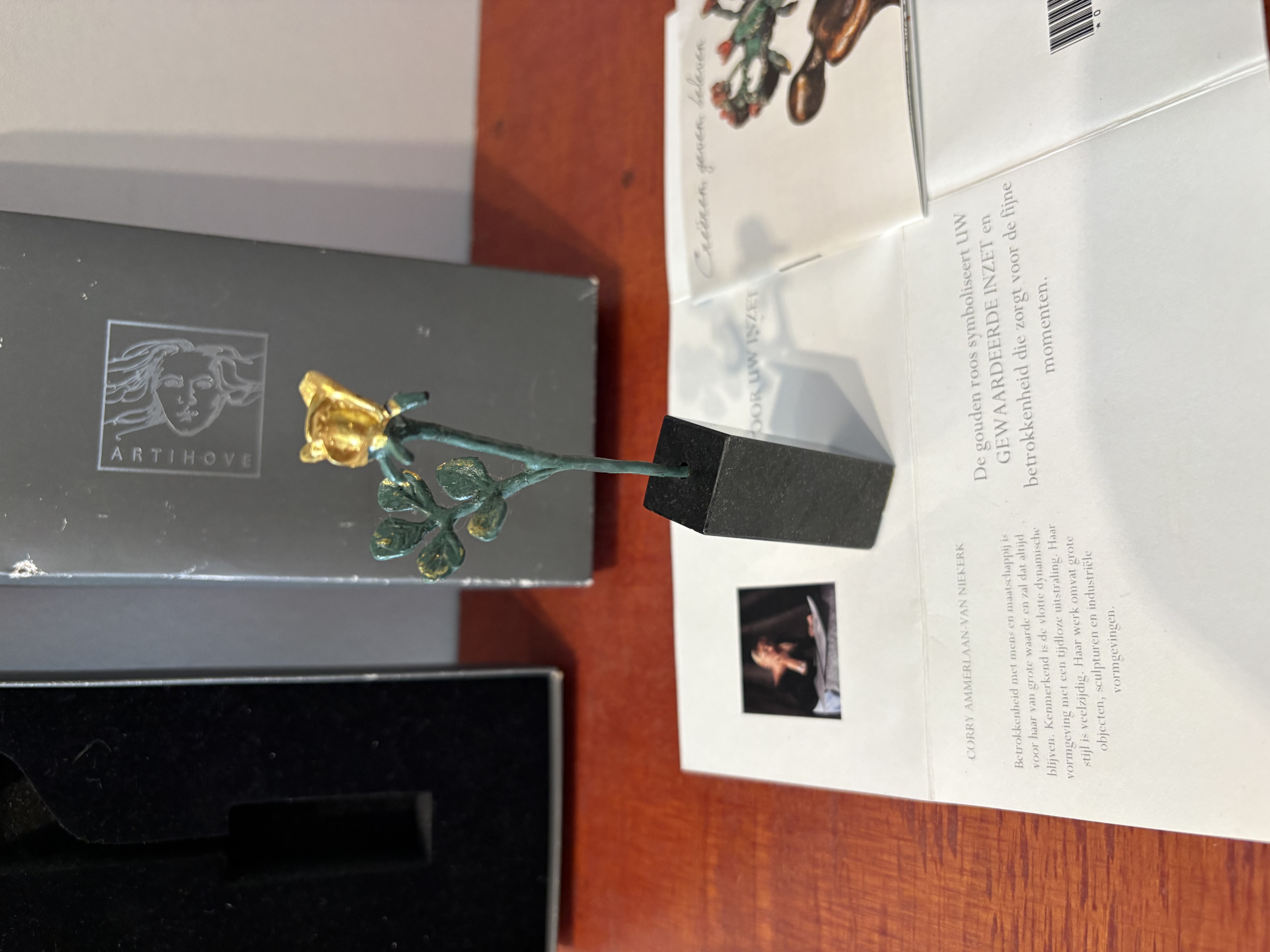 Artihove Gouden Roos (Brons) – foto 5 – kavel bij GSD Auctions, Zoeterwoude