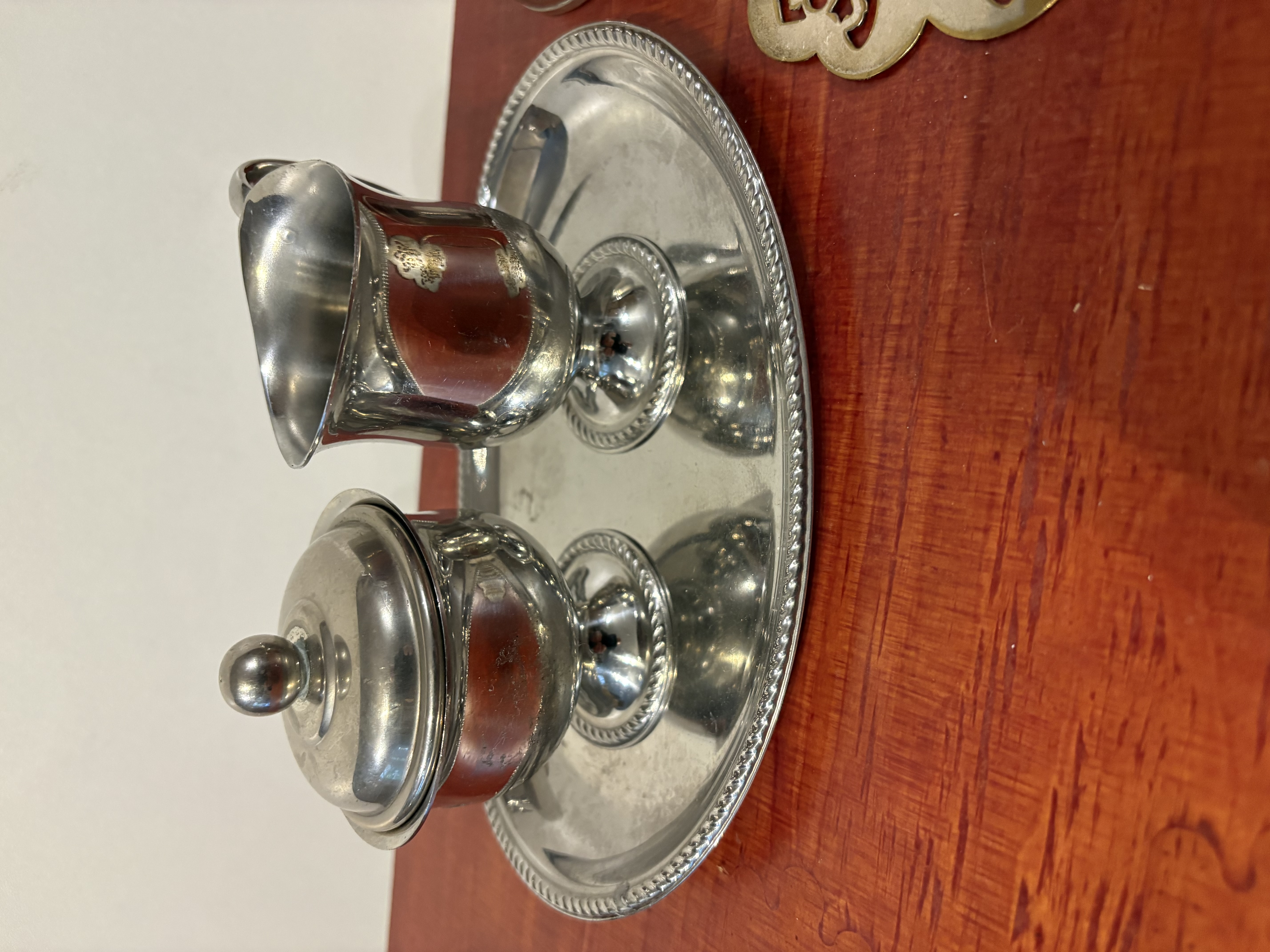 Roomstel Allessi (RVS Italy) en van Tiel verzilverd – foto 2 – kavel bij GSD Auctions, Zoeterwoude