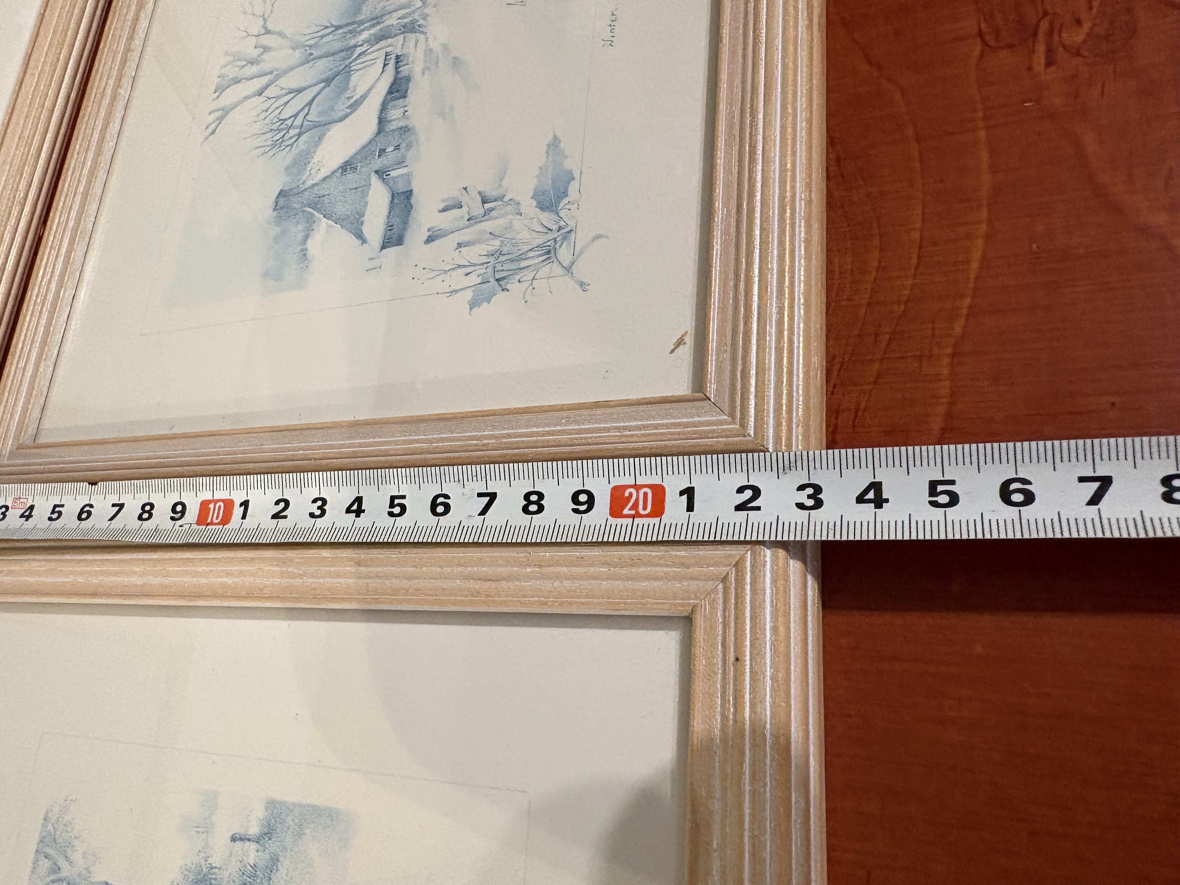 Set van 4 ingelijste ets van 4 seizoenen – foto 8 – kavel bij GSD Auctions, Zoeterwoude